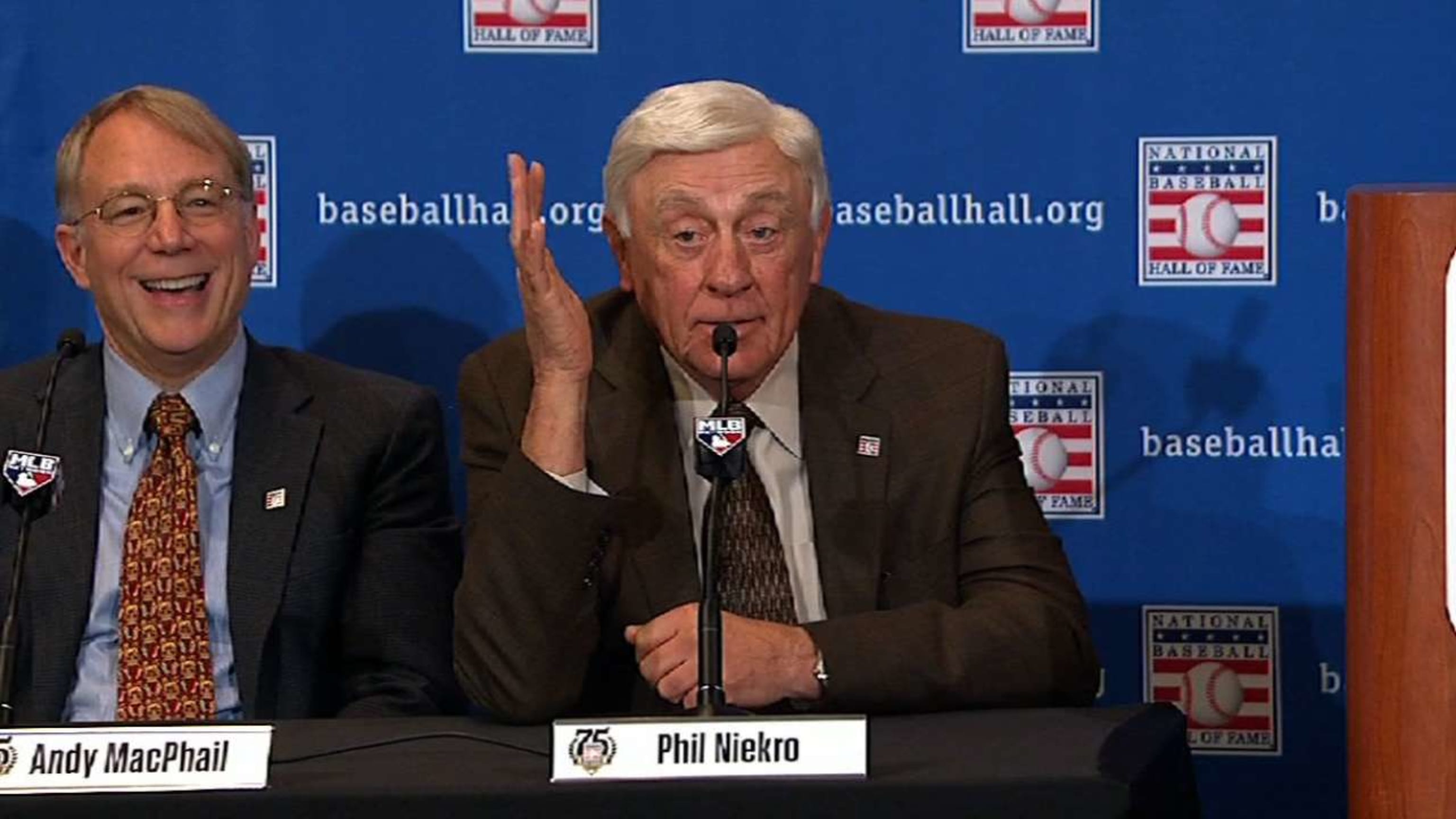 Niekro familiar with HOF elects