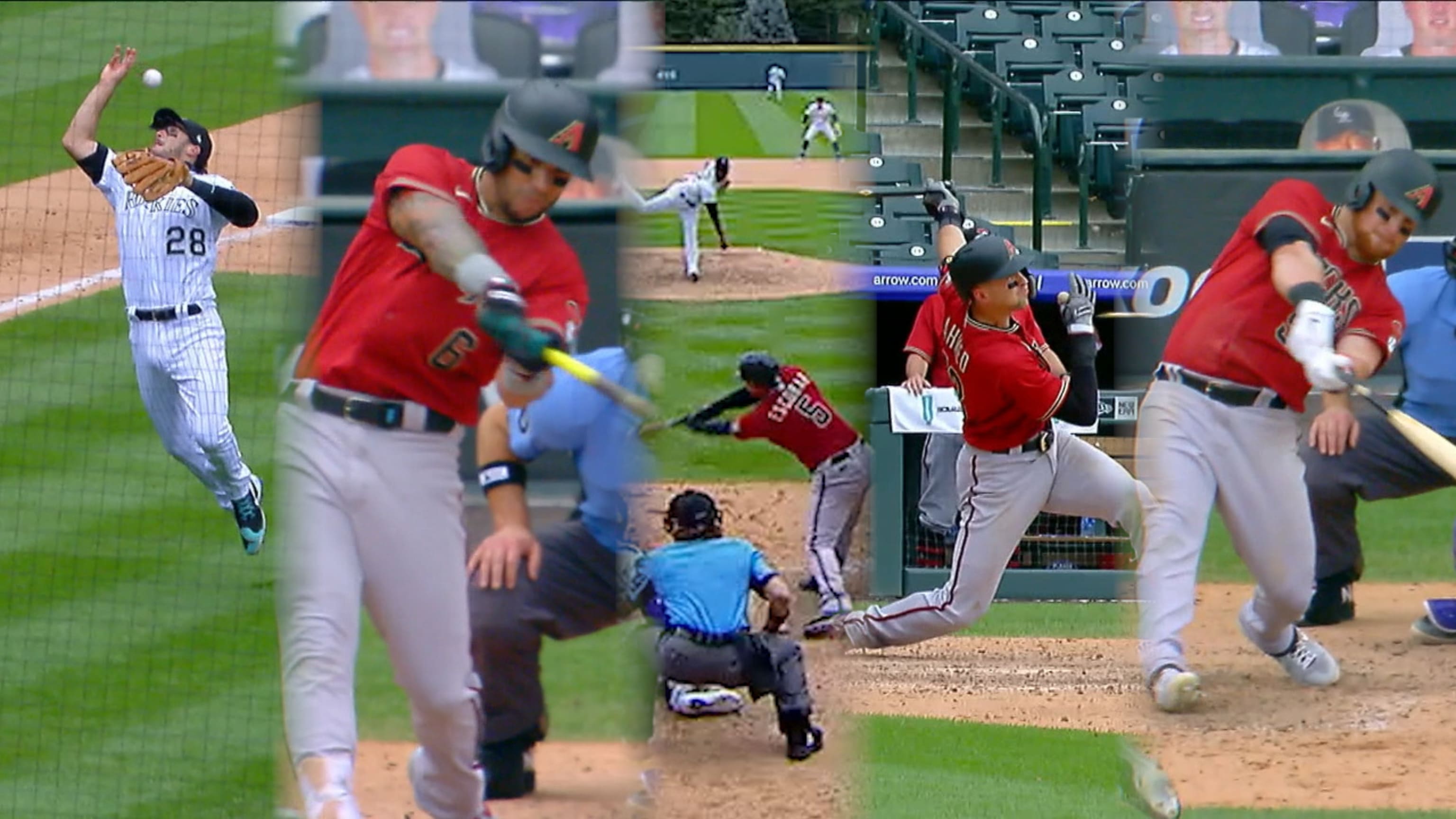 D-backs anotan ocho en el 7mo