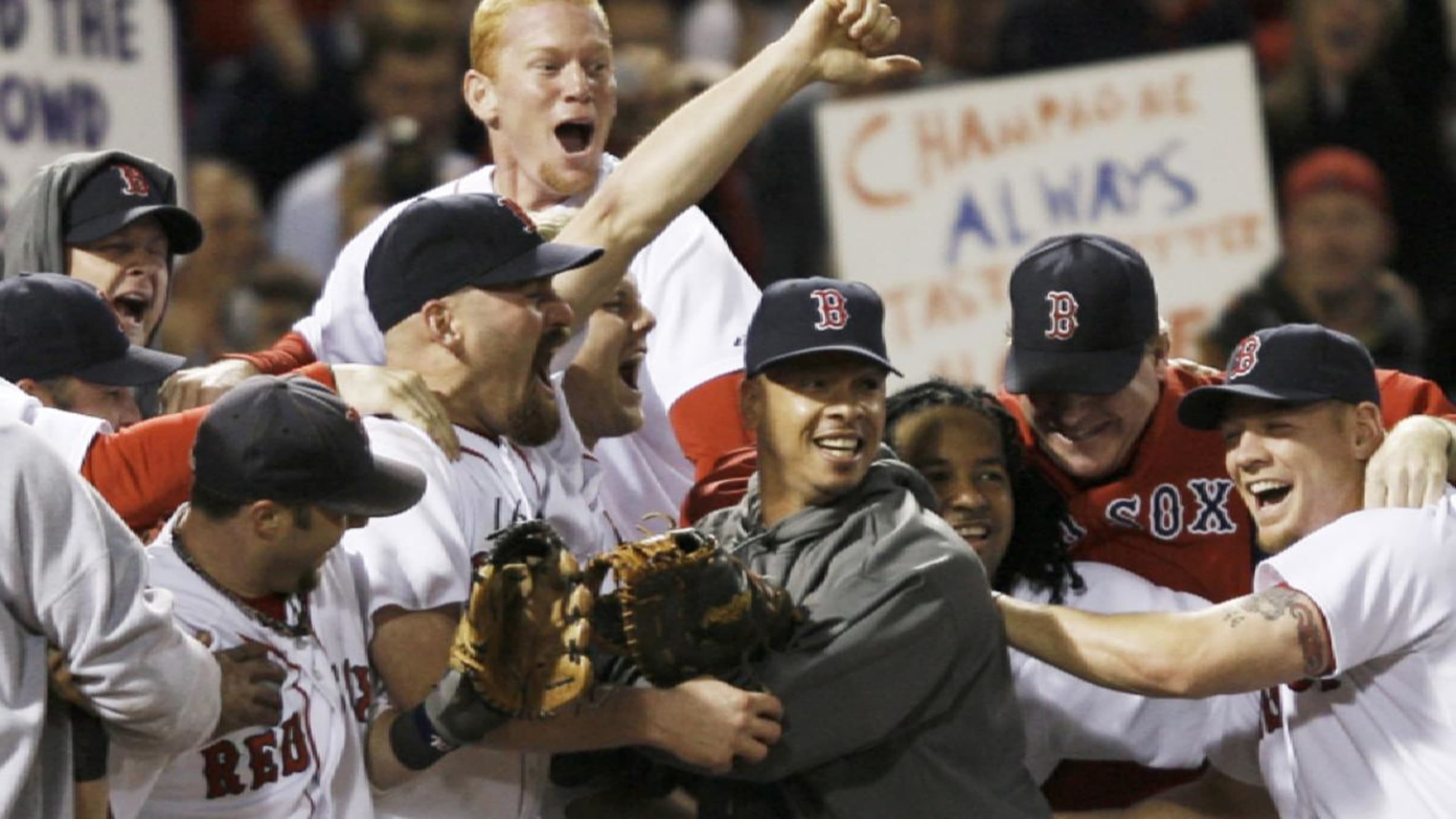 2007 ALCS Red Sox vs. Indians classic baseball