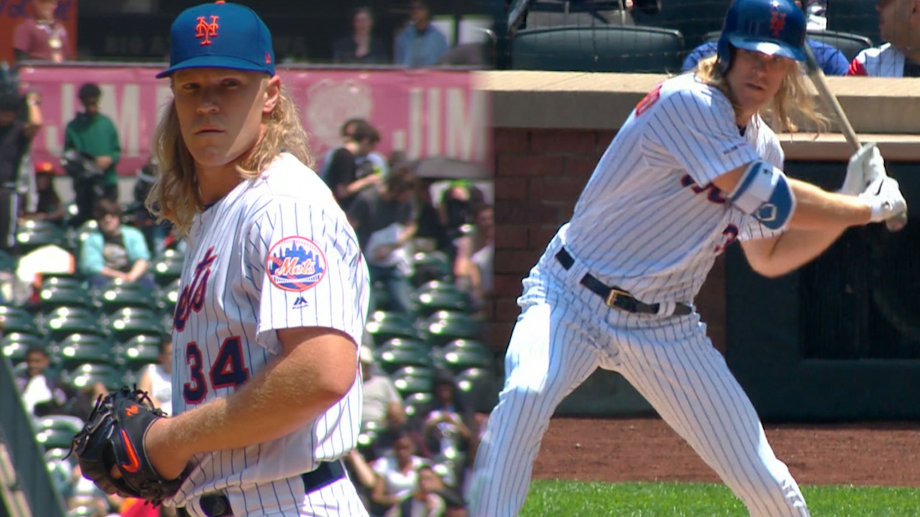 Syndergaard da HR, blanquea