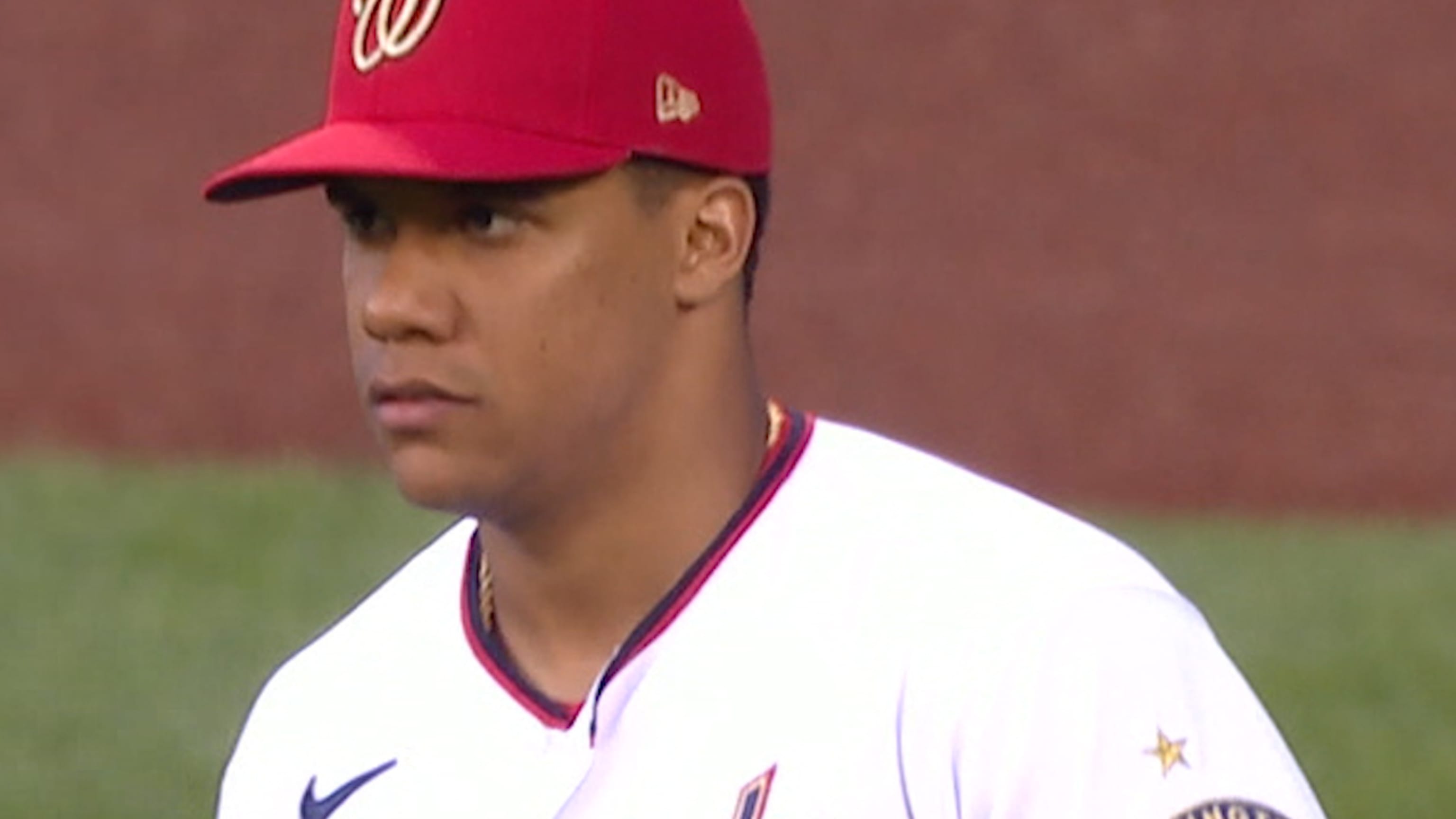 Washington Nationals right fielder Juan Soto (22) in action