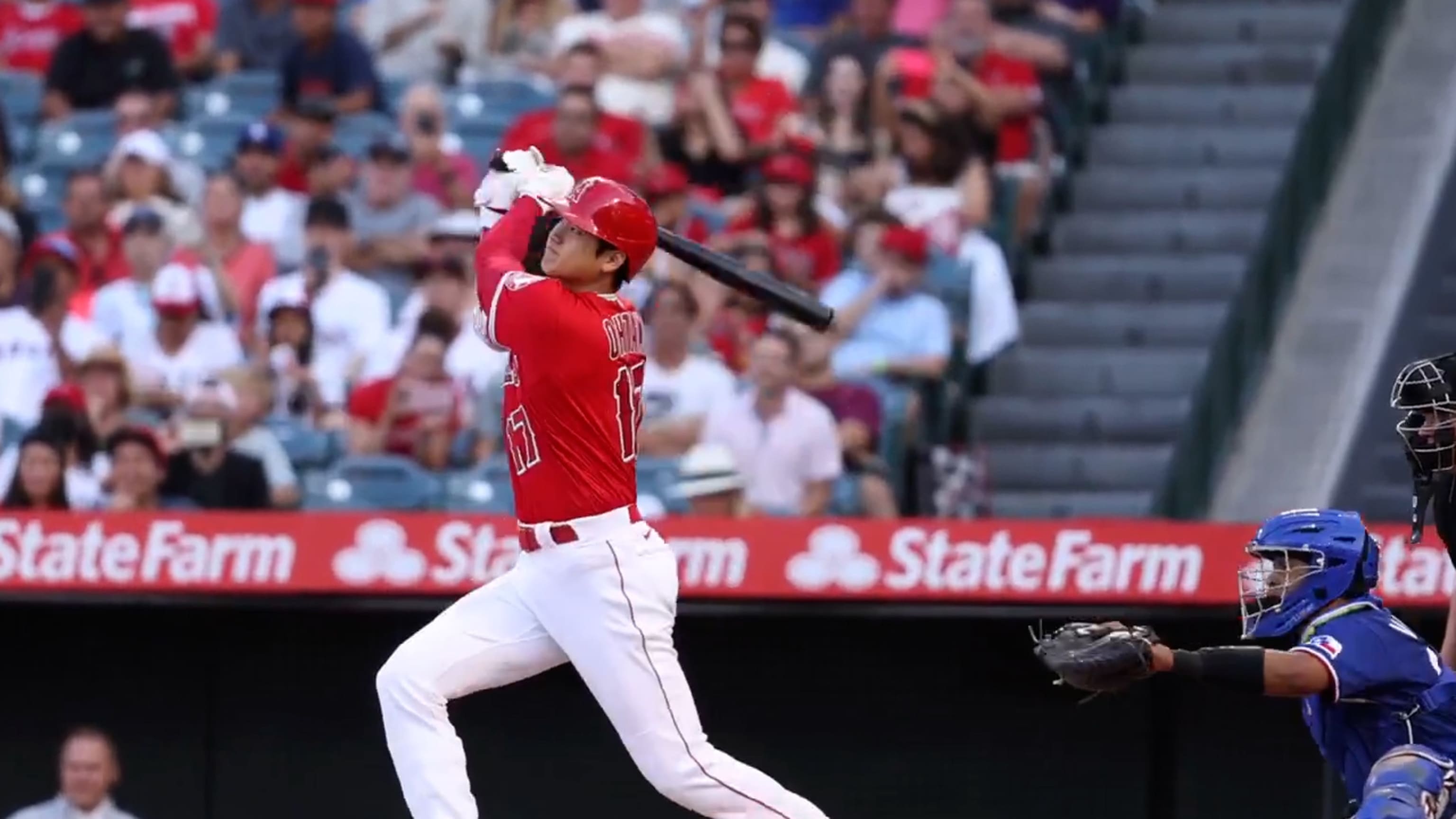 Echa un vistazo al HR de Ohtani