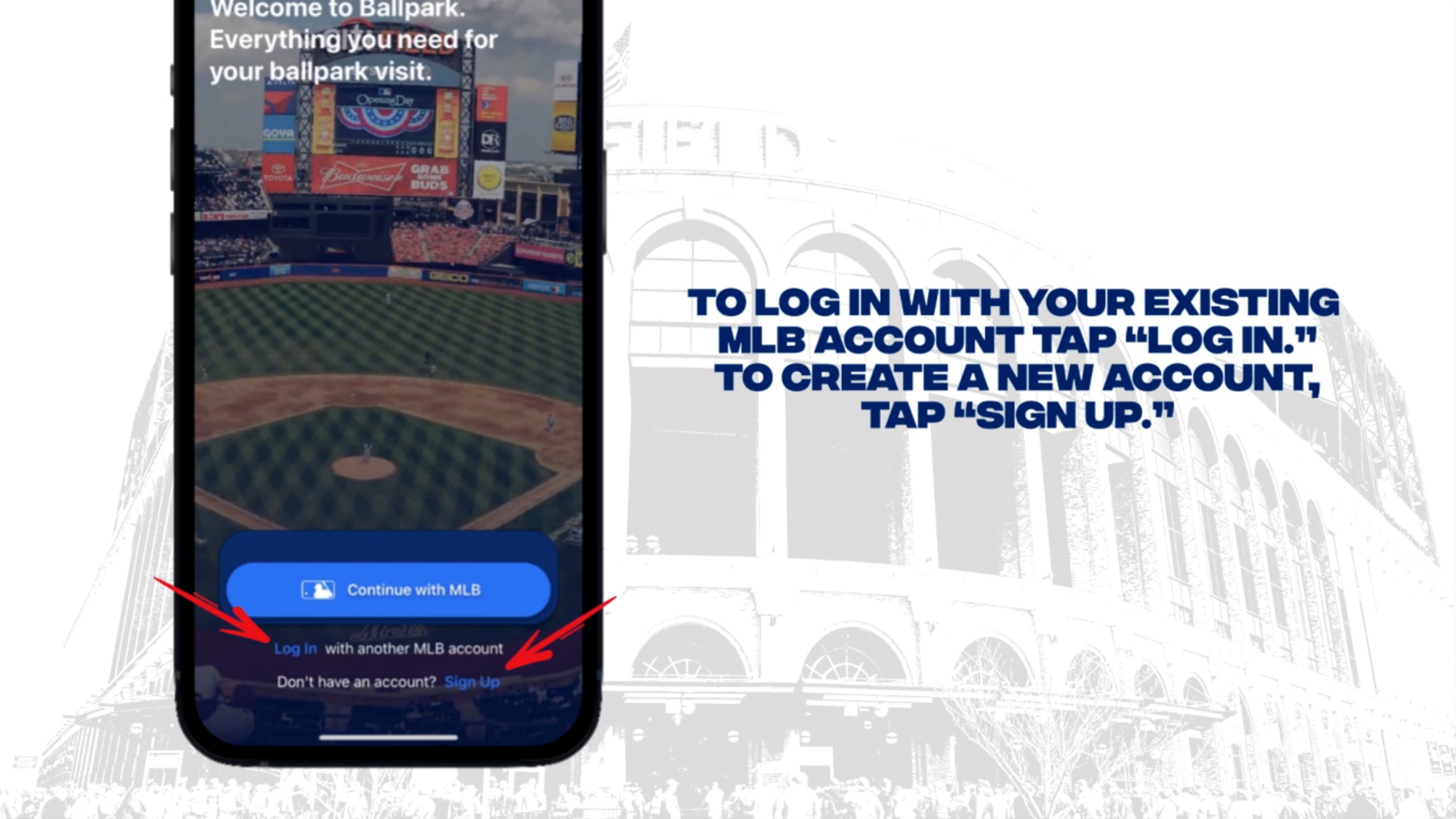 New York Mets Game Ticket Gift Voucher