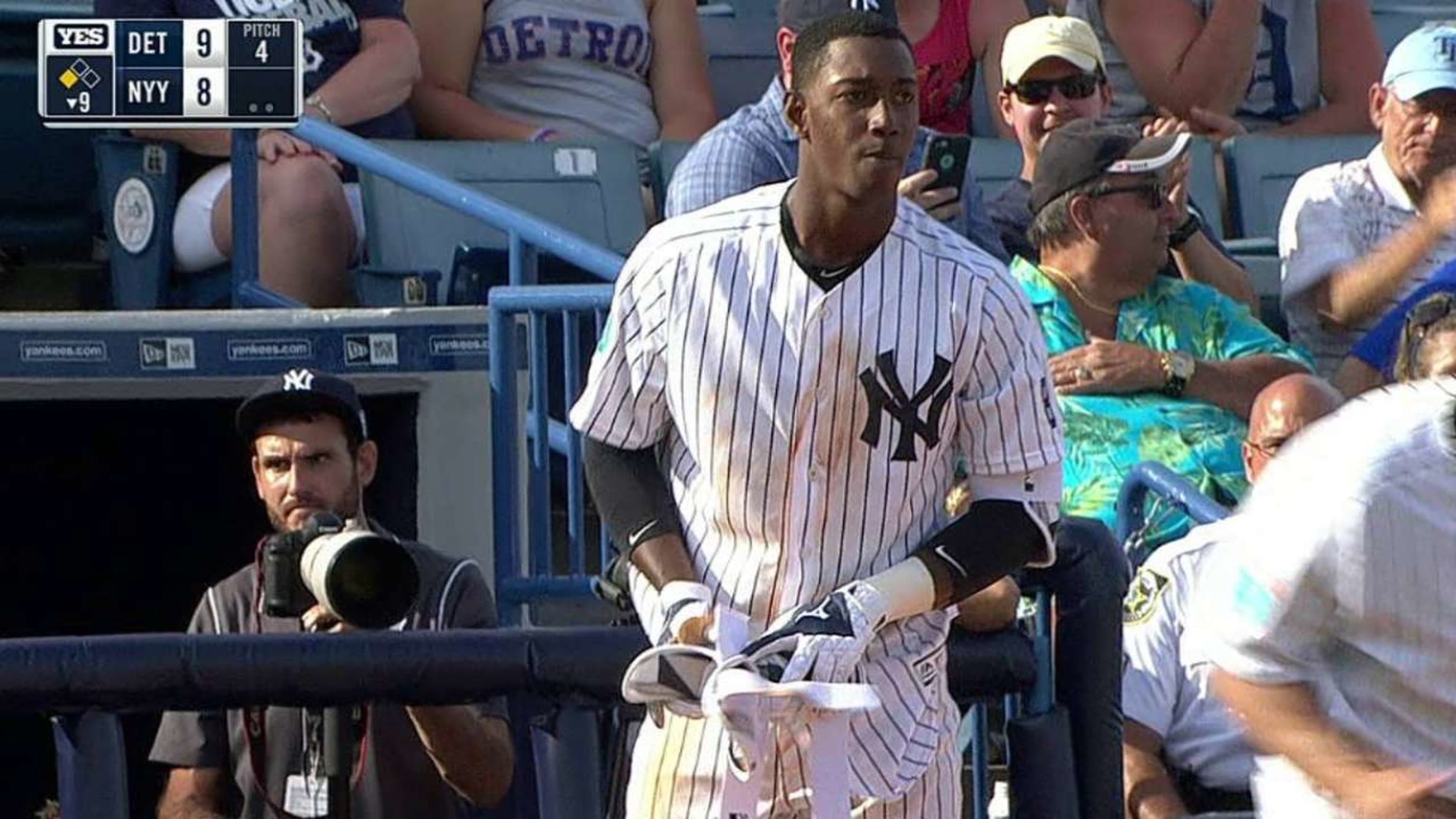 Off and running: Jorge Mateo steals the show in Yankees camp