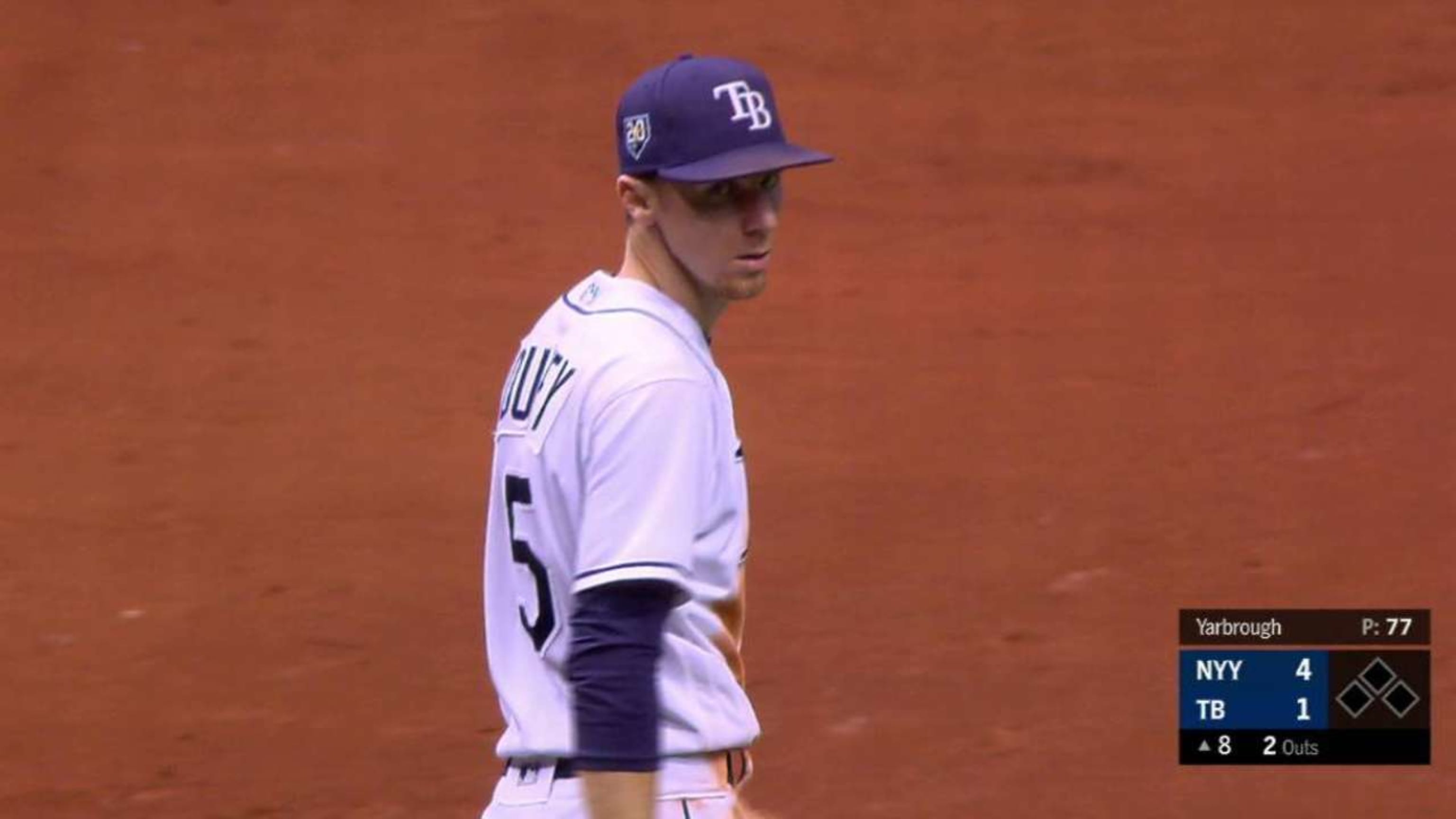 Duffy's strong throw