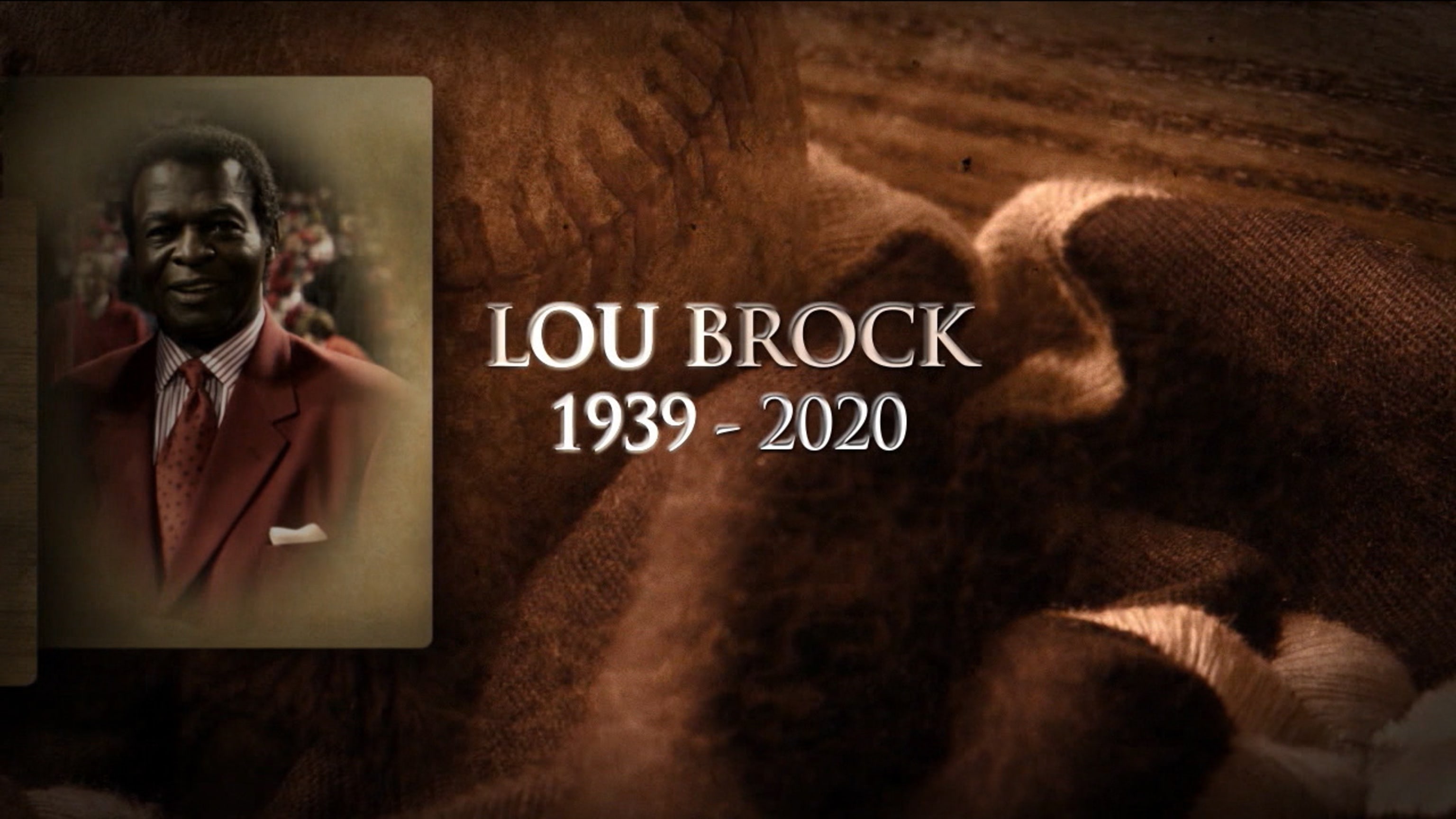 Lou Brock 1939 - 2020