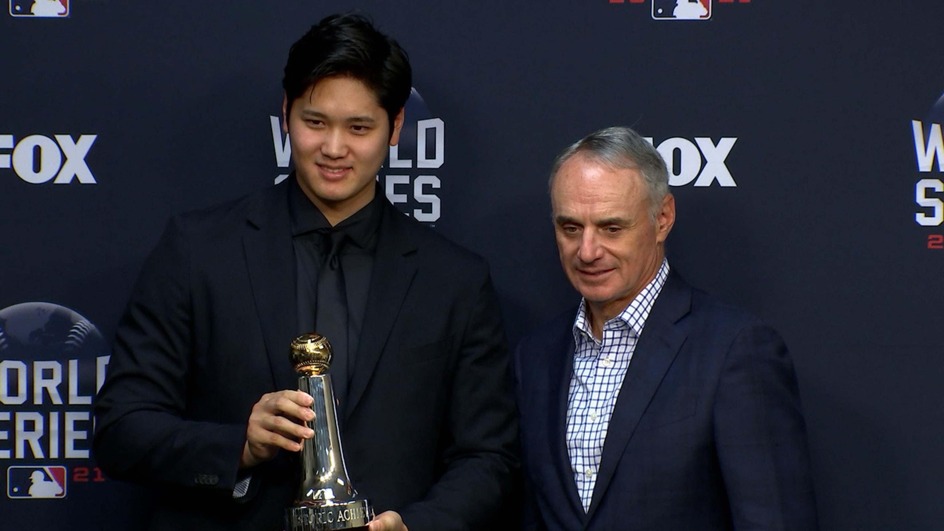 Ohtani receives historic award