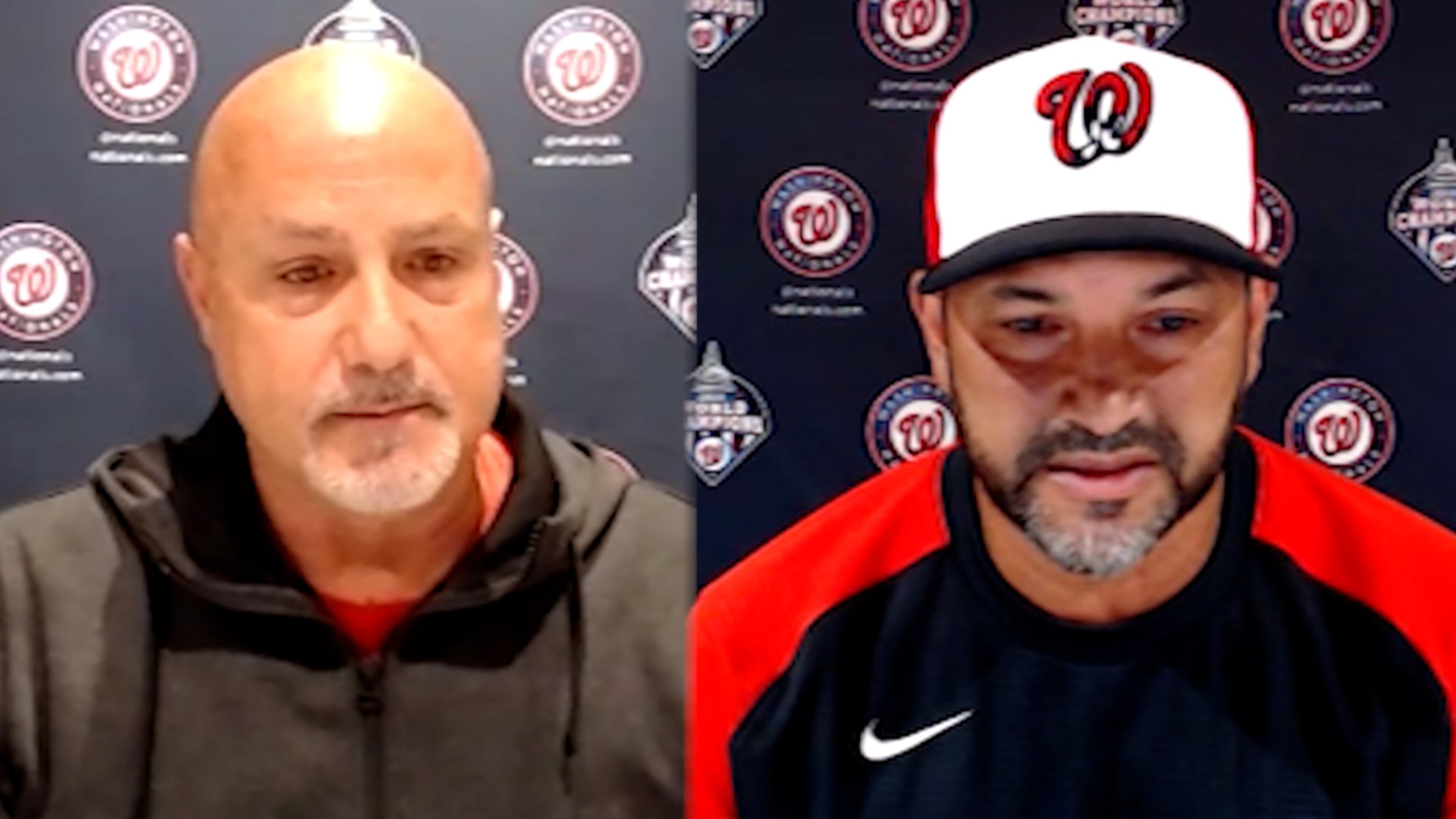 Rizzo, Martinez on Nats' bullpen
