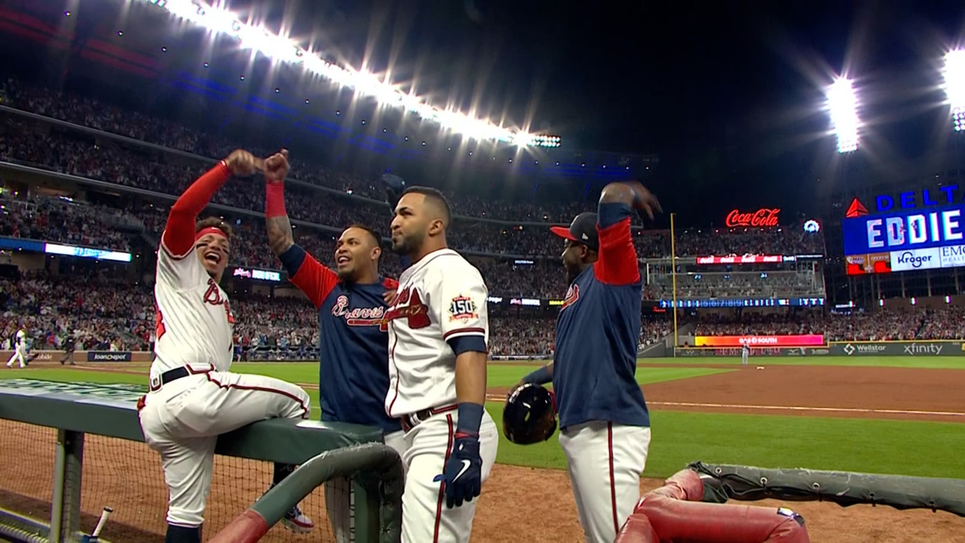 Braves postseason star Rosario out 8-12 weeks for eye issues – KGET 17