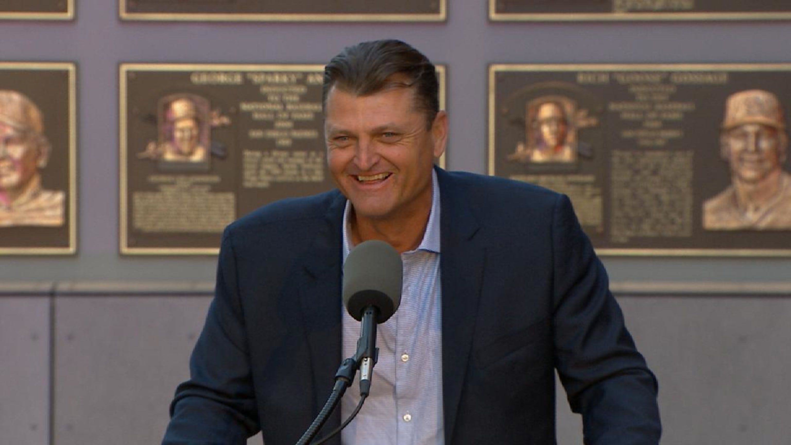 Trevor Hoffman sees son Wyatt's Padres debut