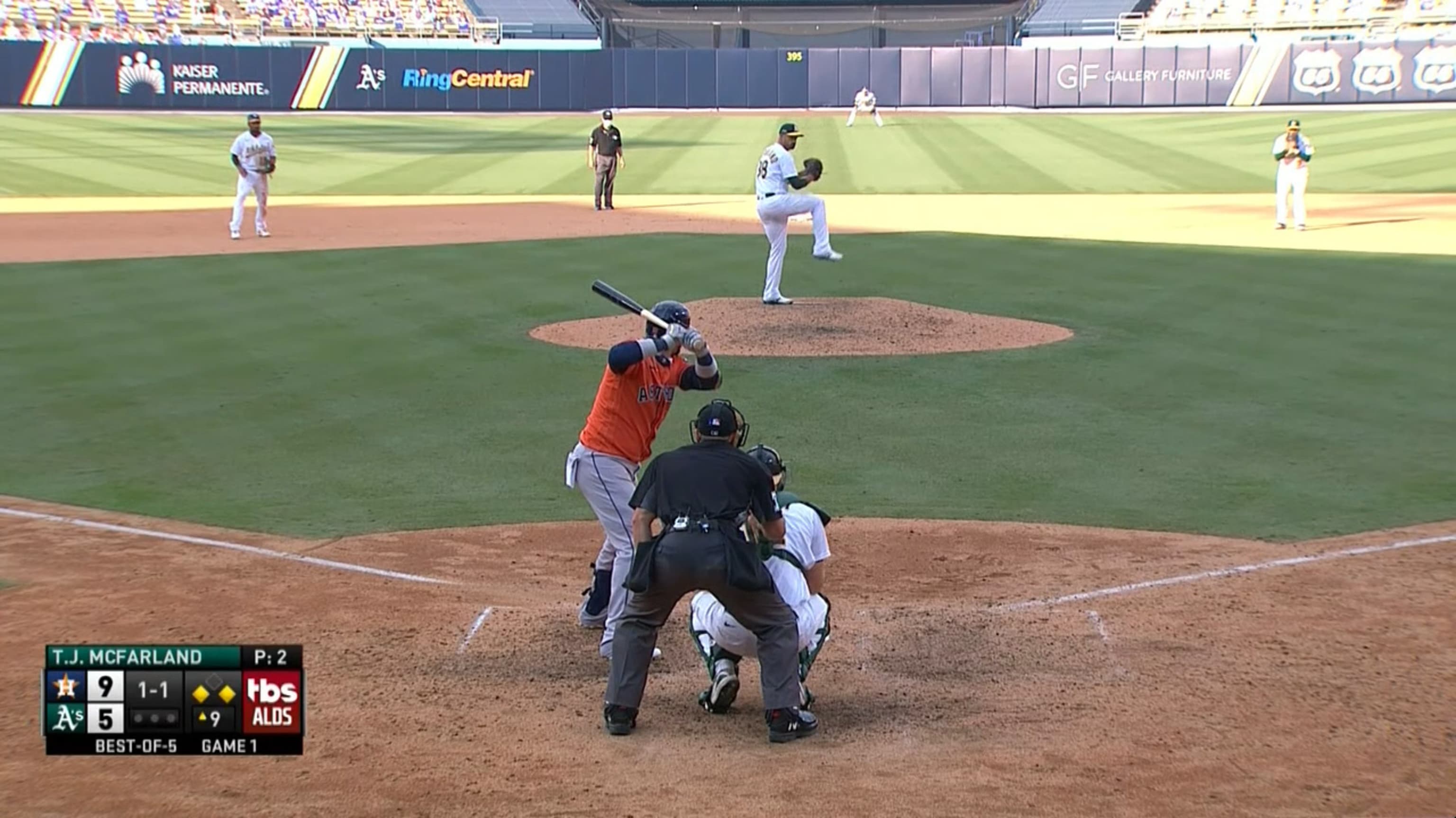 Yuli Gurriel's sacrifice fly