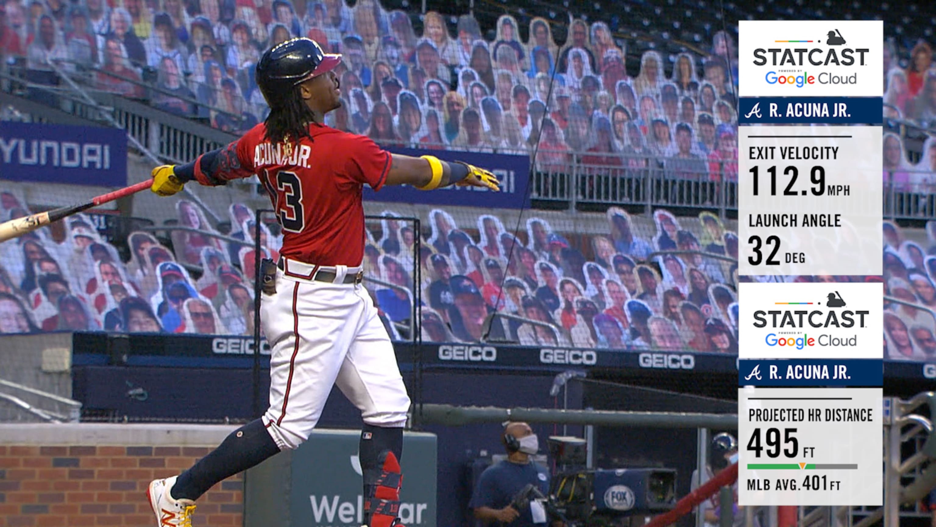 Ronald Acuña Jr. hits longest homer of 2020