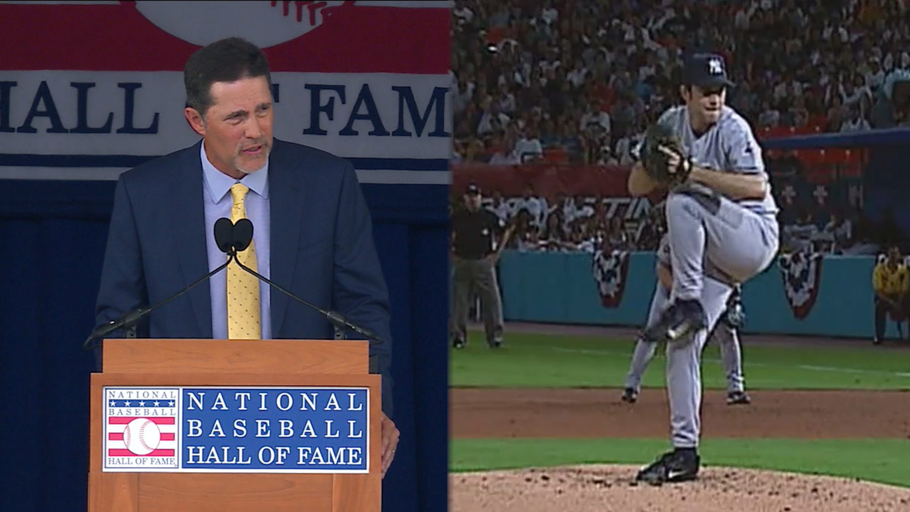 Photos: Mike Mussina prepares to enter Baseball Hall of Fame