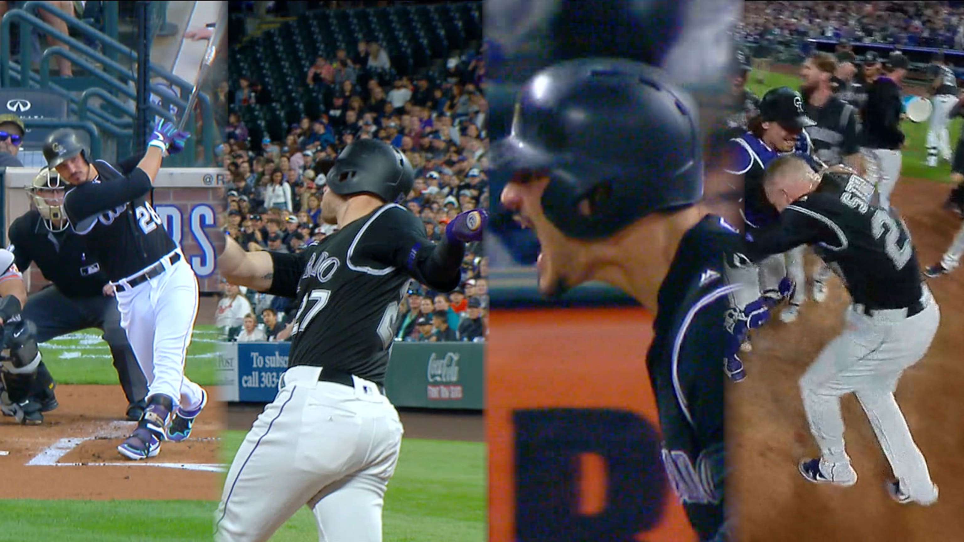 Story, Arenado totalizan 4 HR