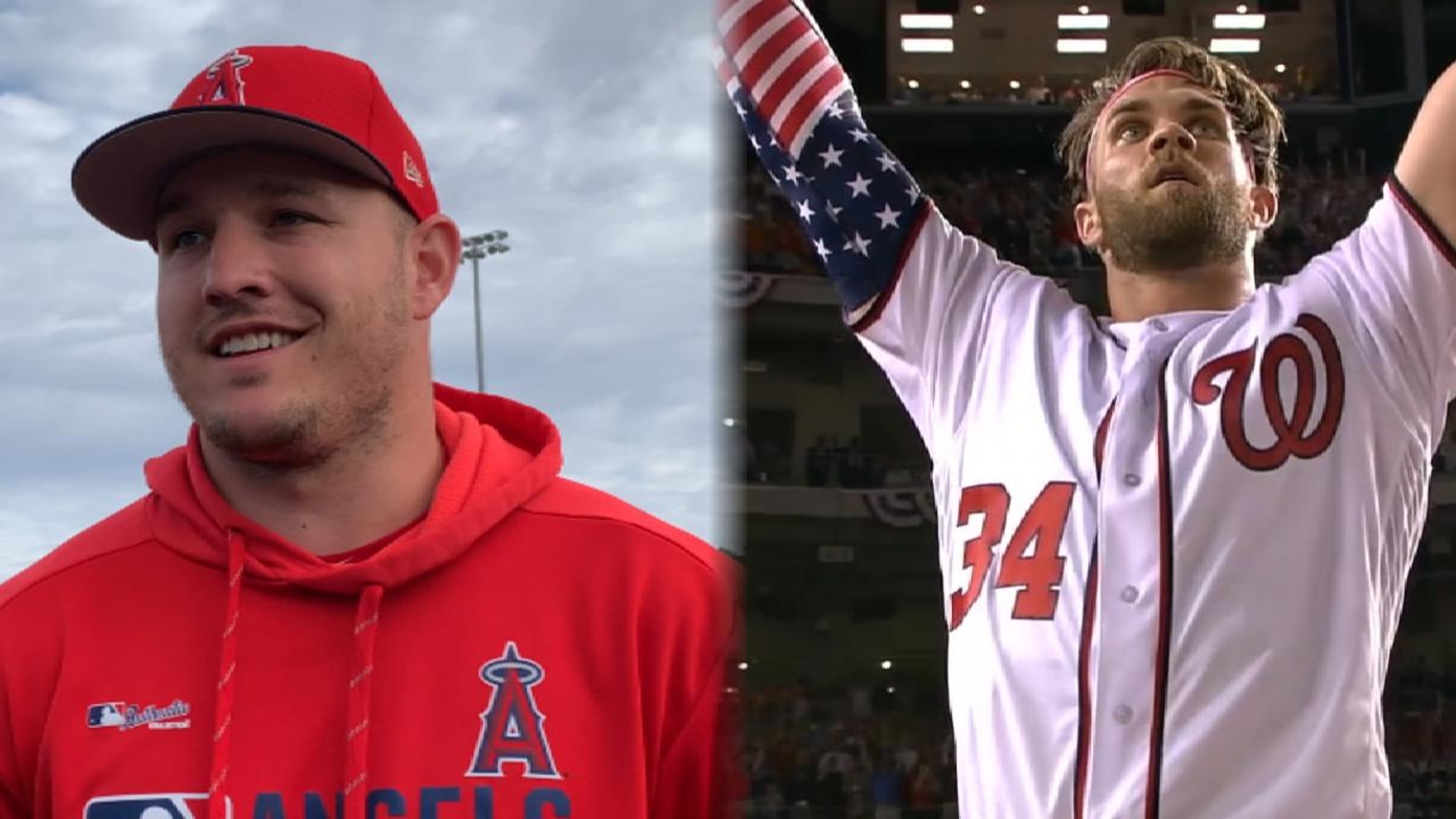 Bryce Harper beats out Mookie Betts, Mike Trout for most popular