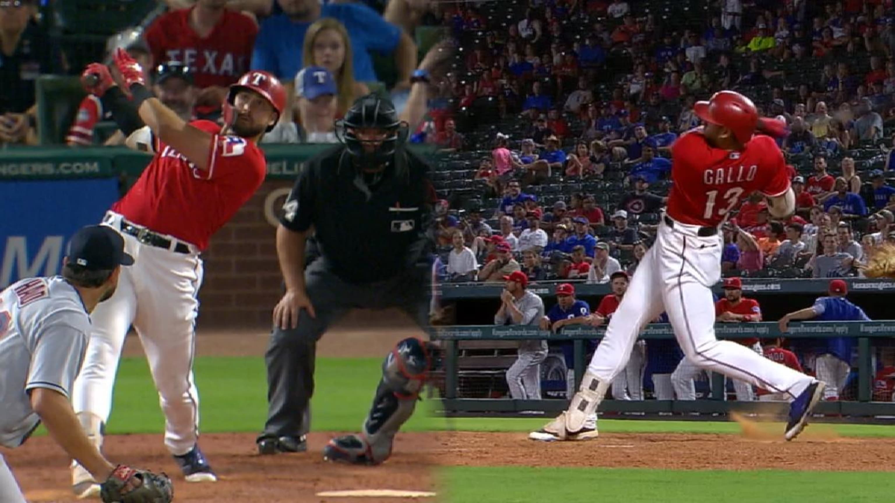 El juego de dos jonrones de Gallo