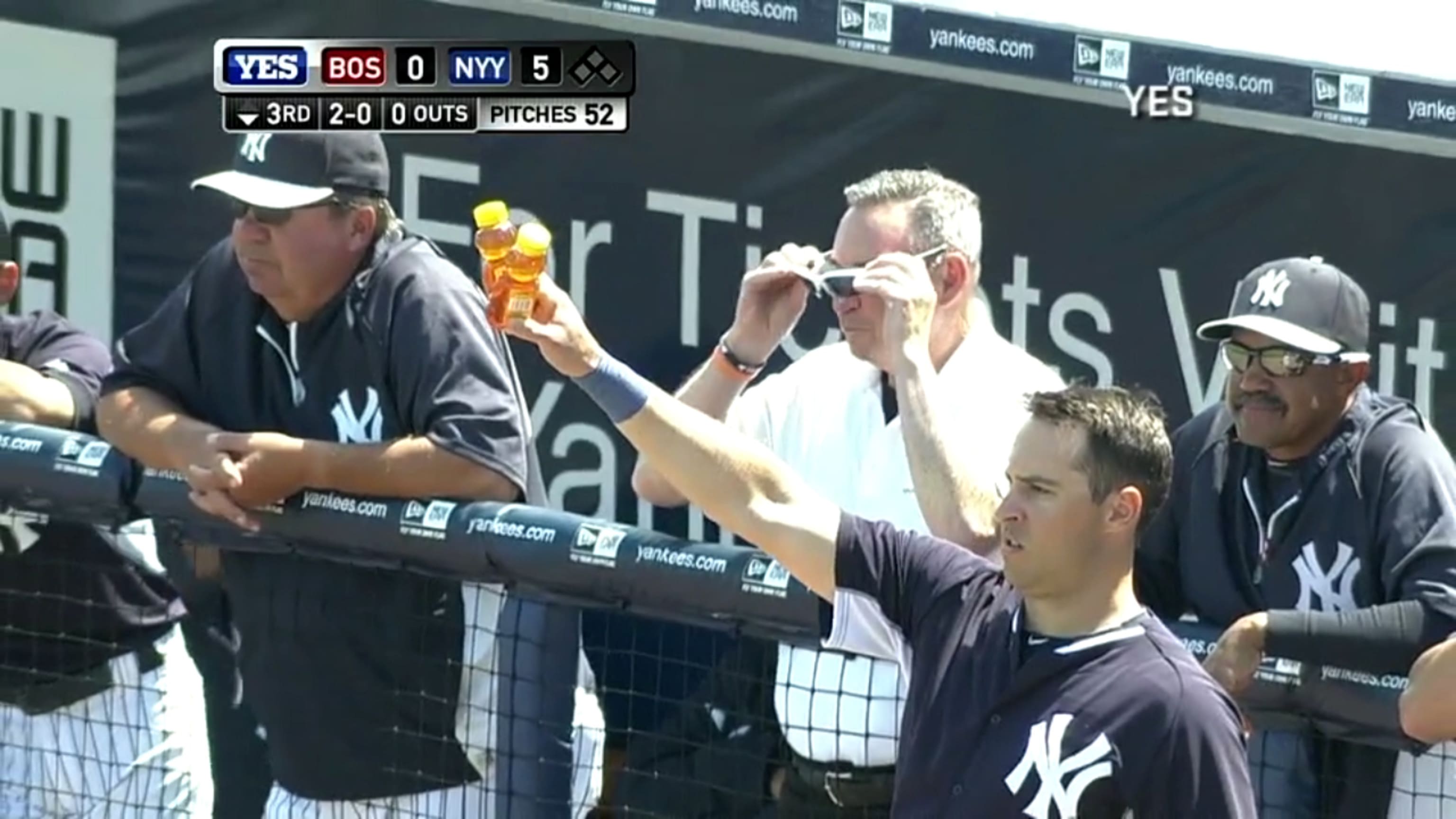 Tex tries to help as bees swarm
