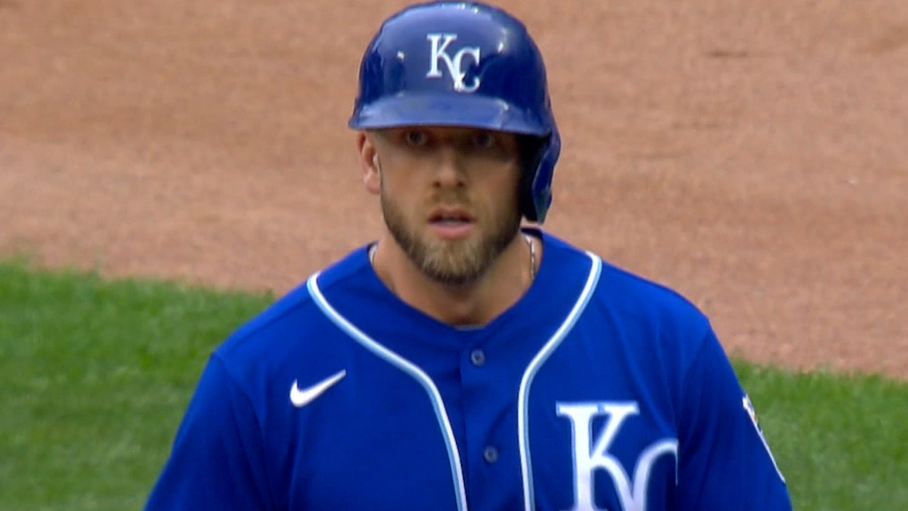 Hunter Dozier's RBI groundout
