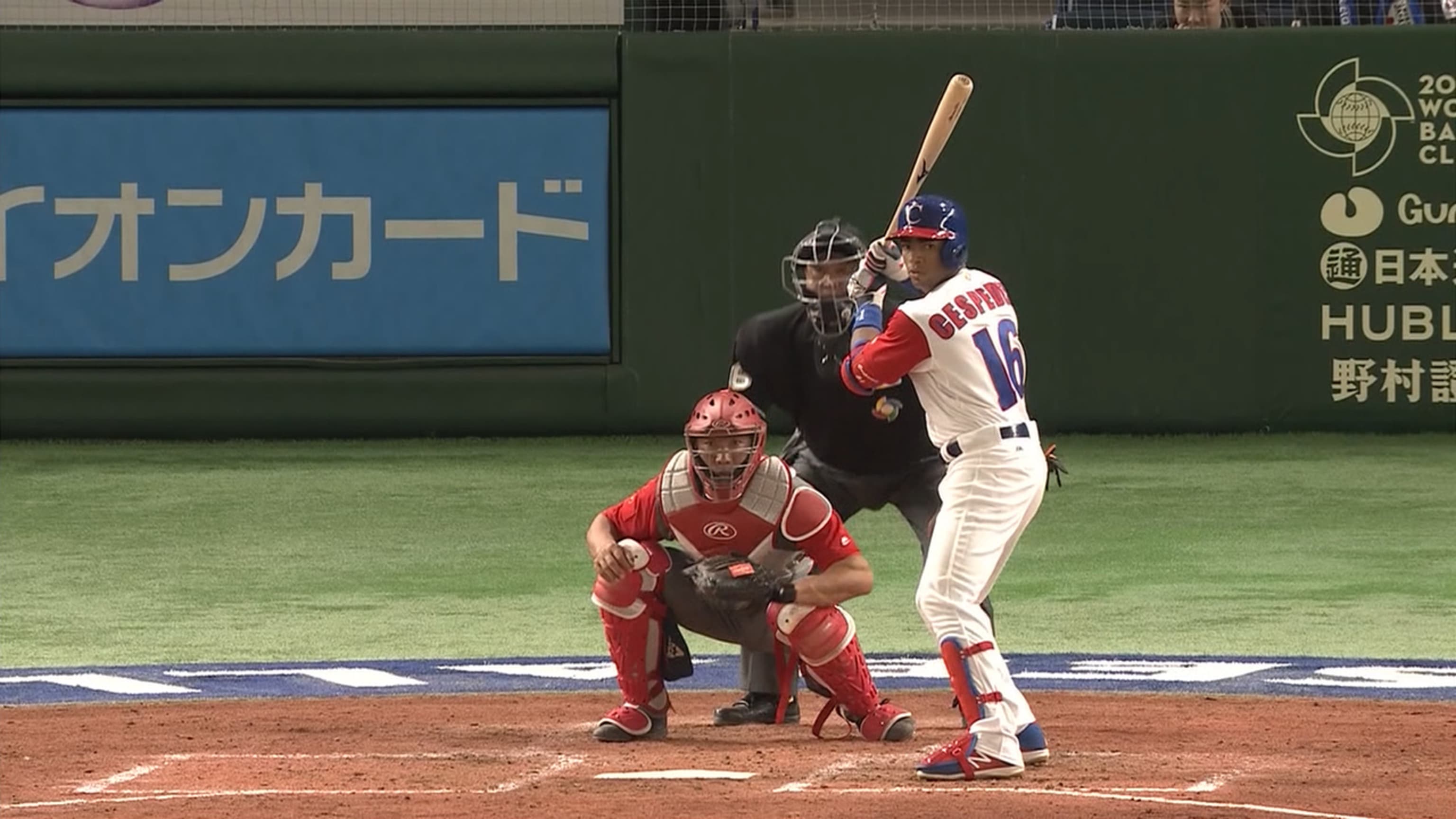 Yoelqui Cespedes is 5-tool player