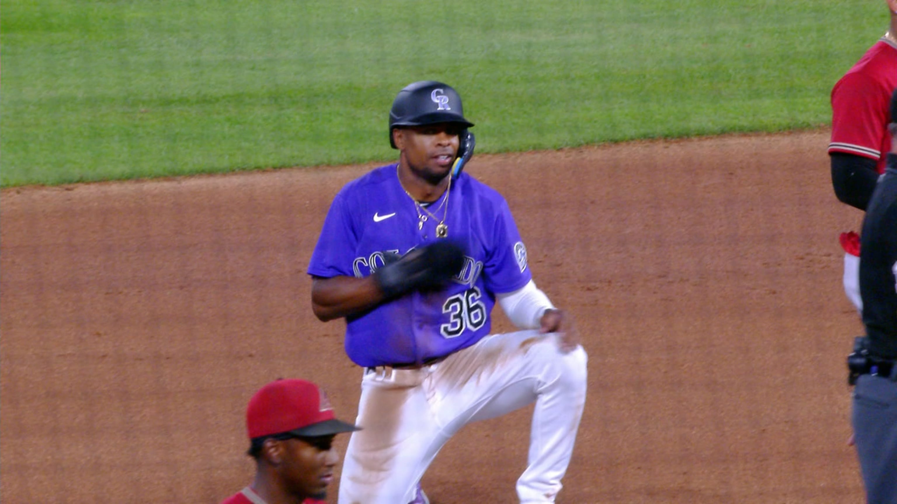 After 10 years in minors, Wynton Bernard debuts for Rockies with hit,  stolen base and run scored 