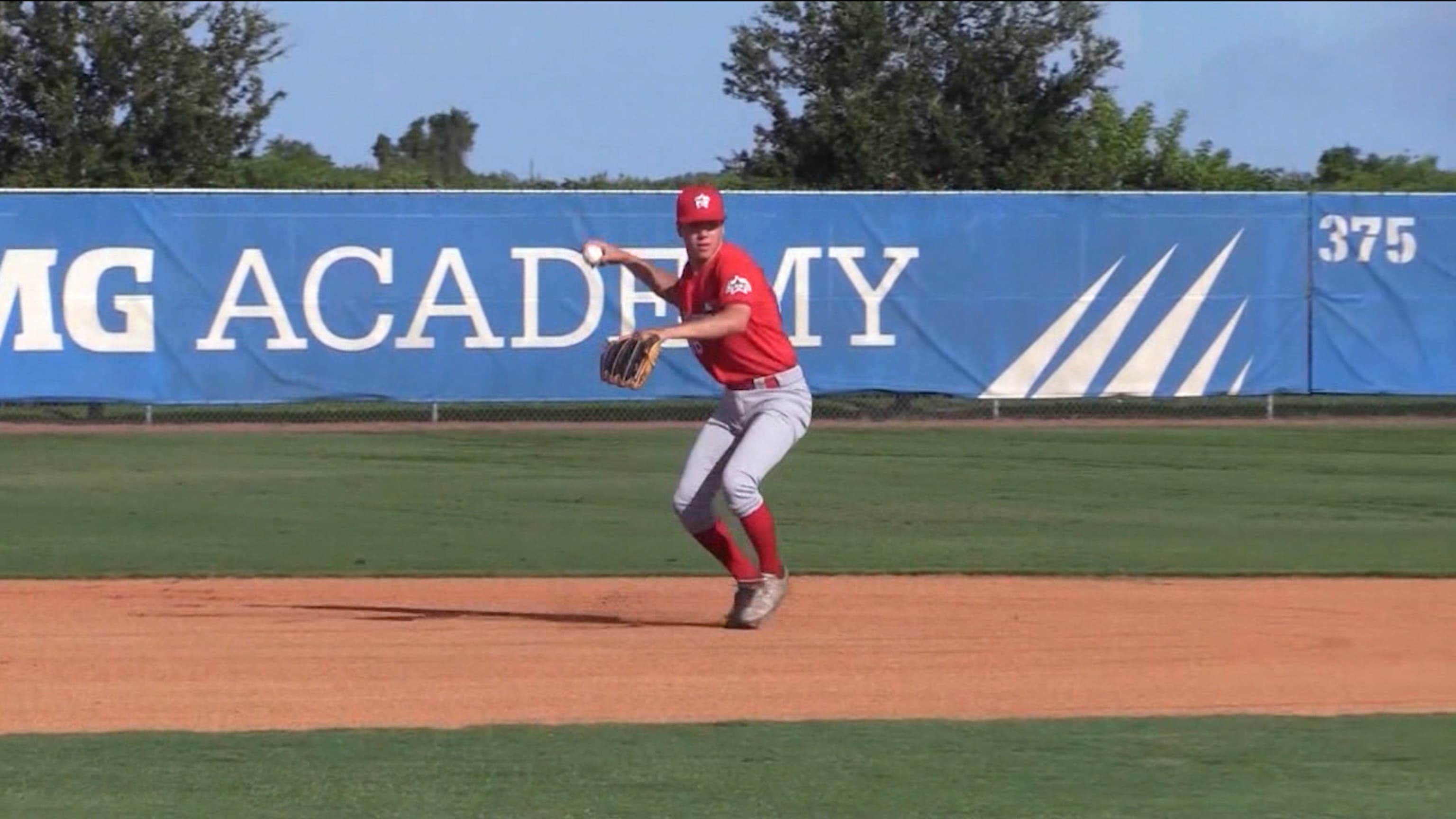Indians pick SS Tolentino No. 124