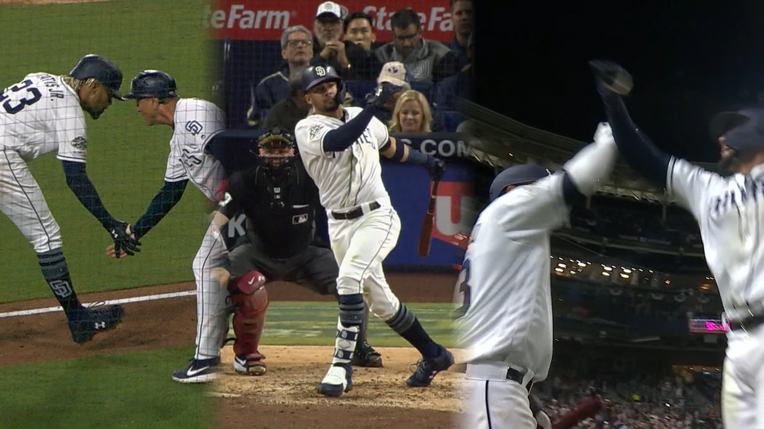 Tatis conecta 1er HR en G.L.