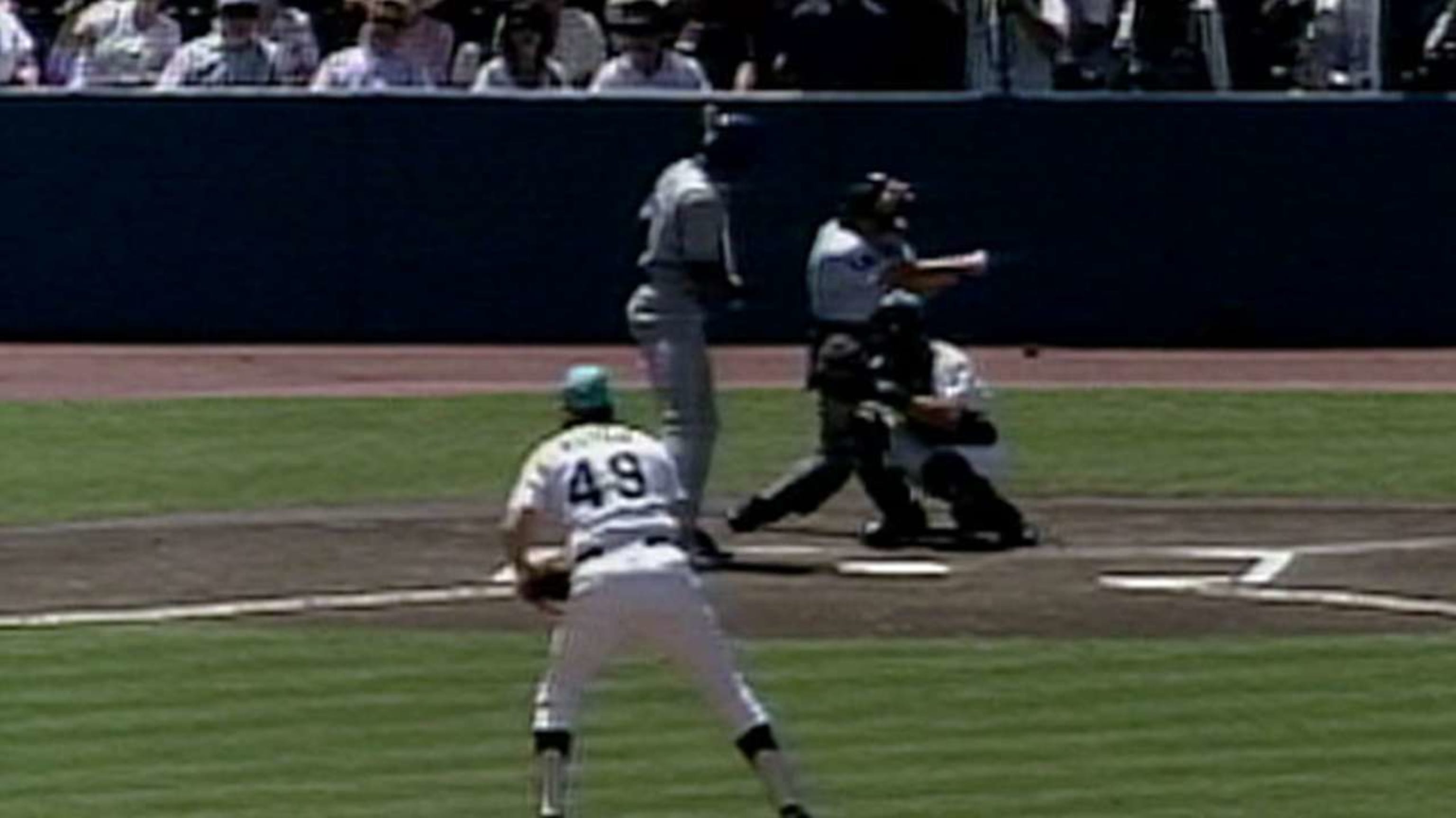 Hough makes first pitch