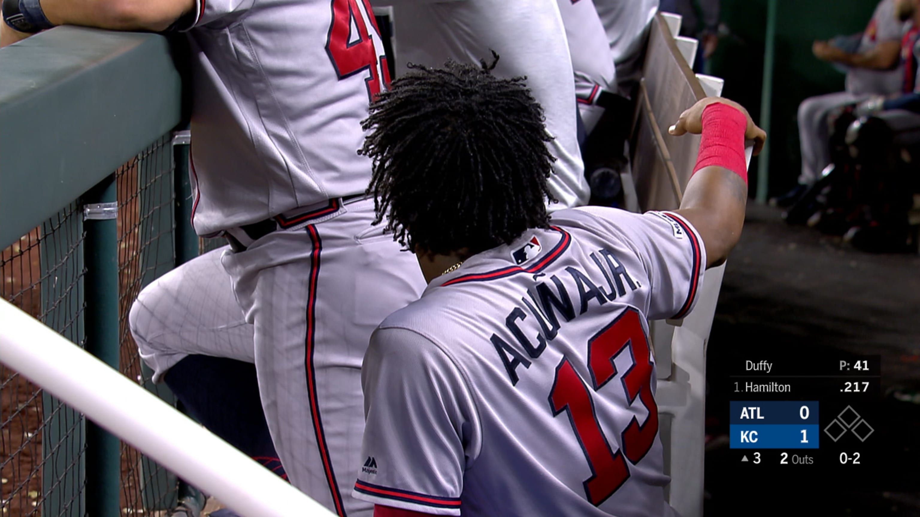 custom braves jersey at suntrust park