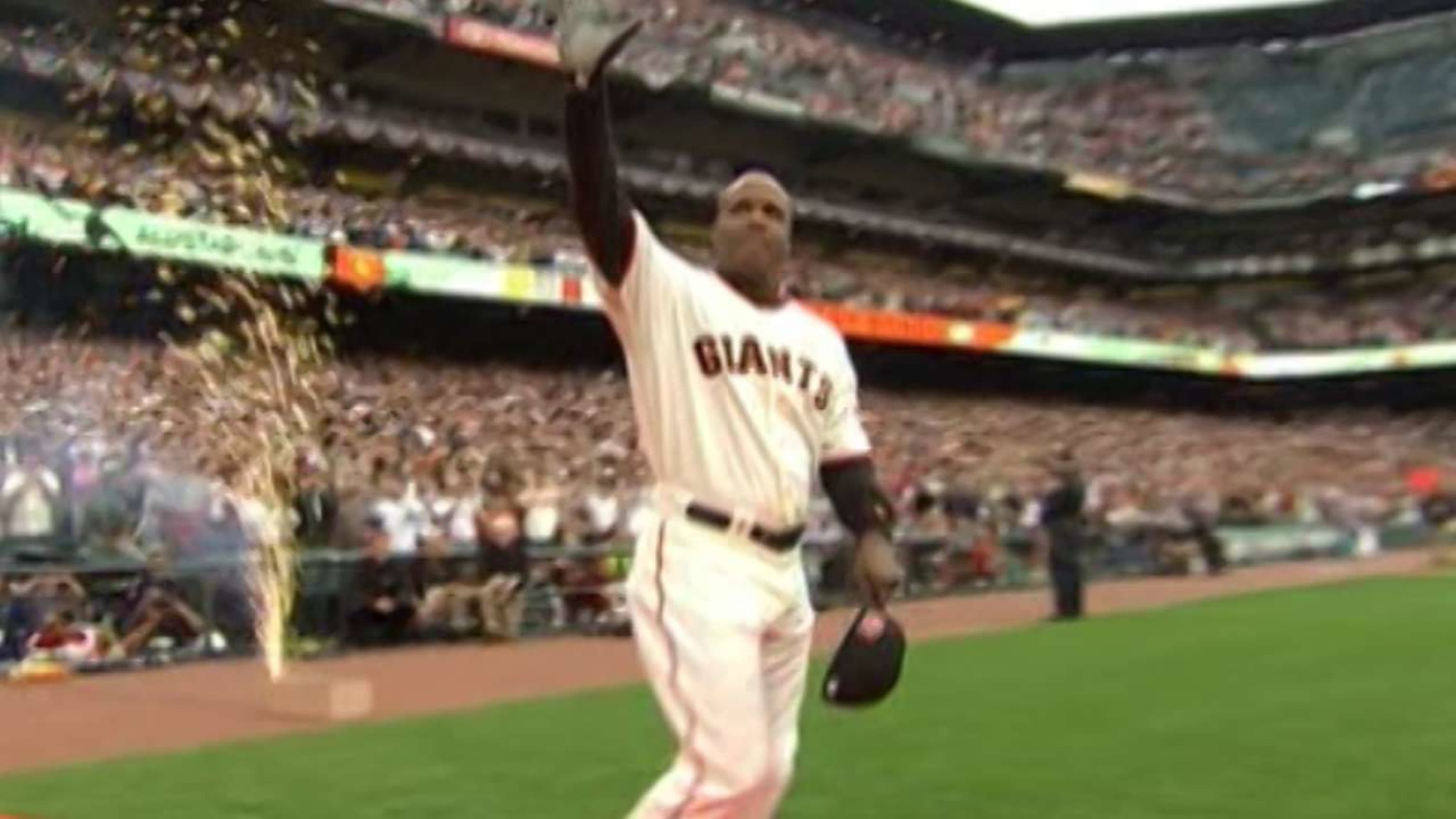 Bonds' introduction at final ASG