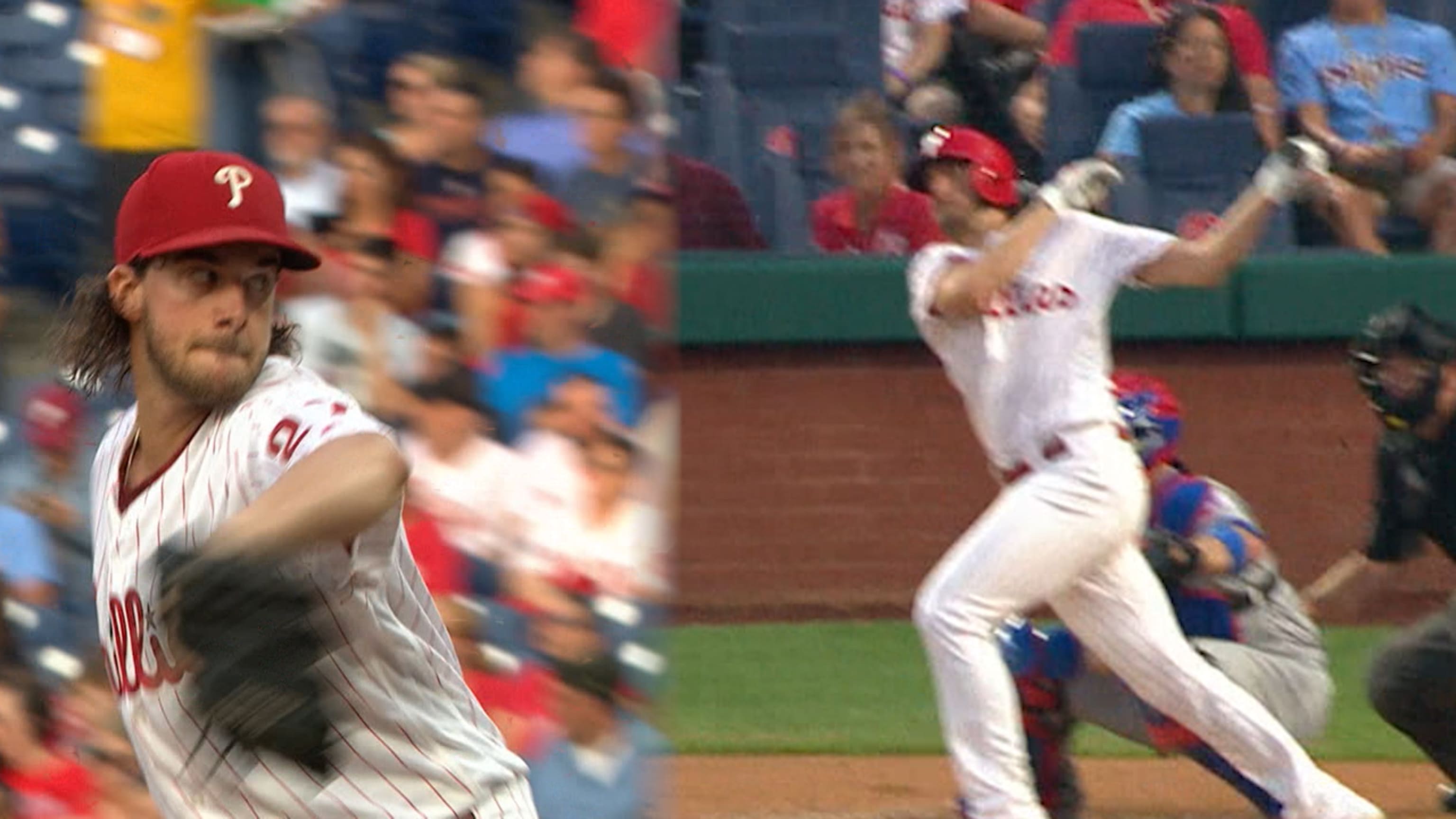 Phillies' Scott Kingery shows off results of his 'different swing' with  homer off Aaron Nola