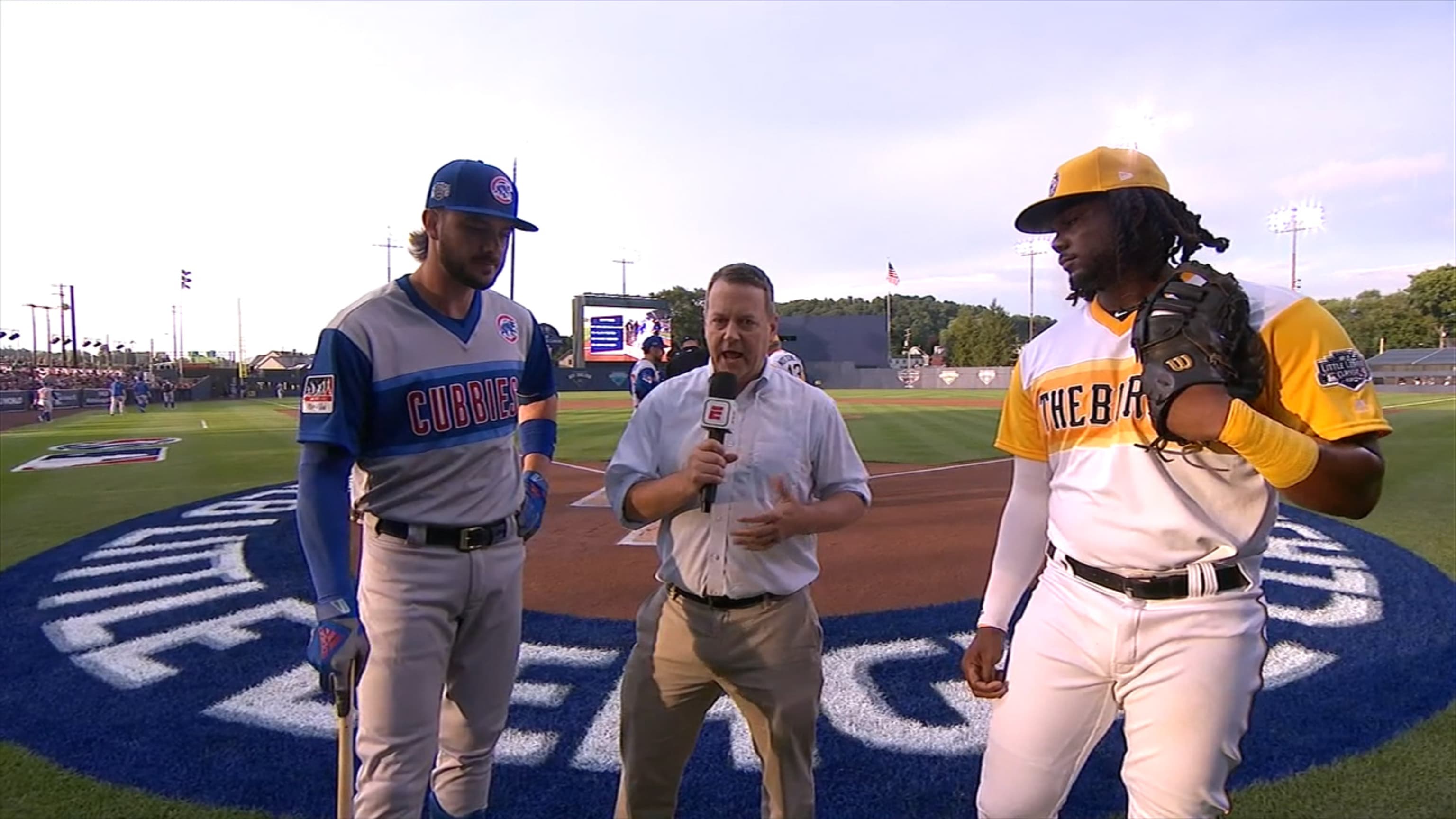 Cubbies little league jersey sales
