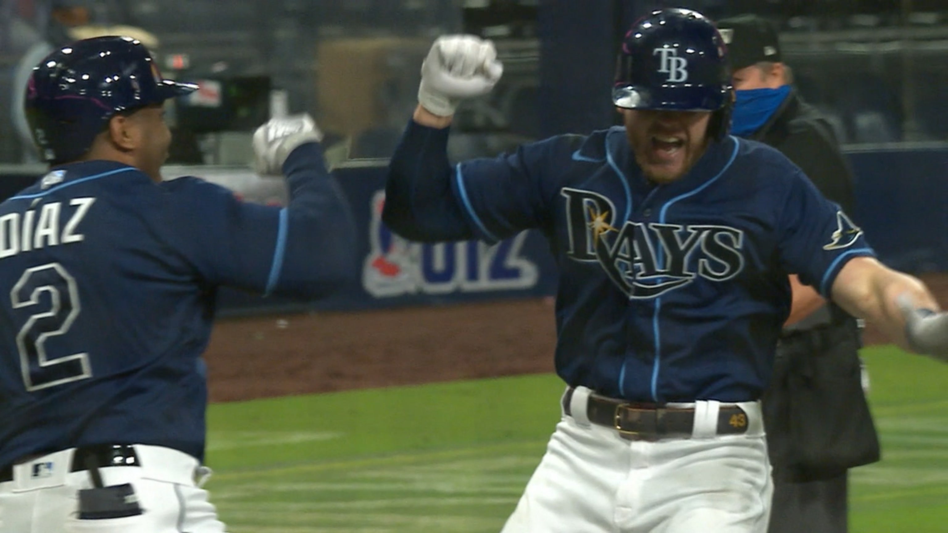 HR de Brosseau da ventaja a Rays