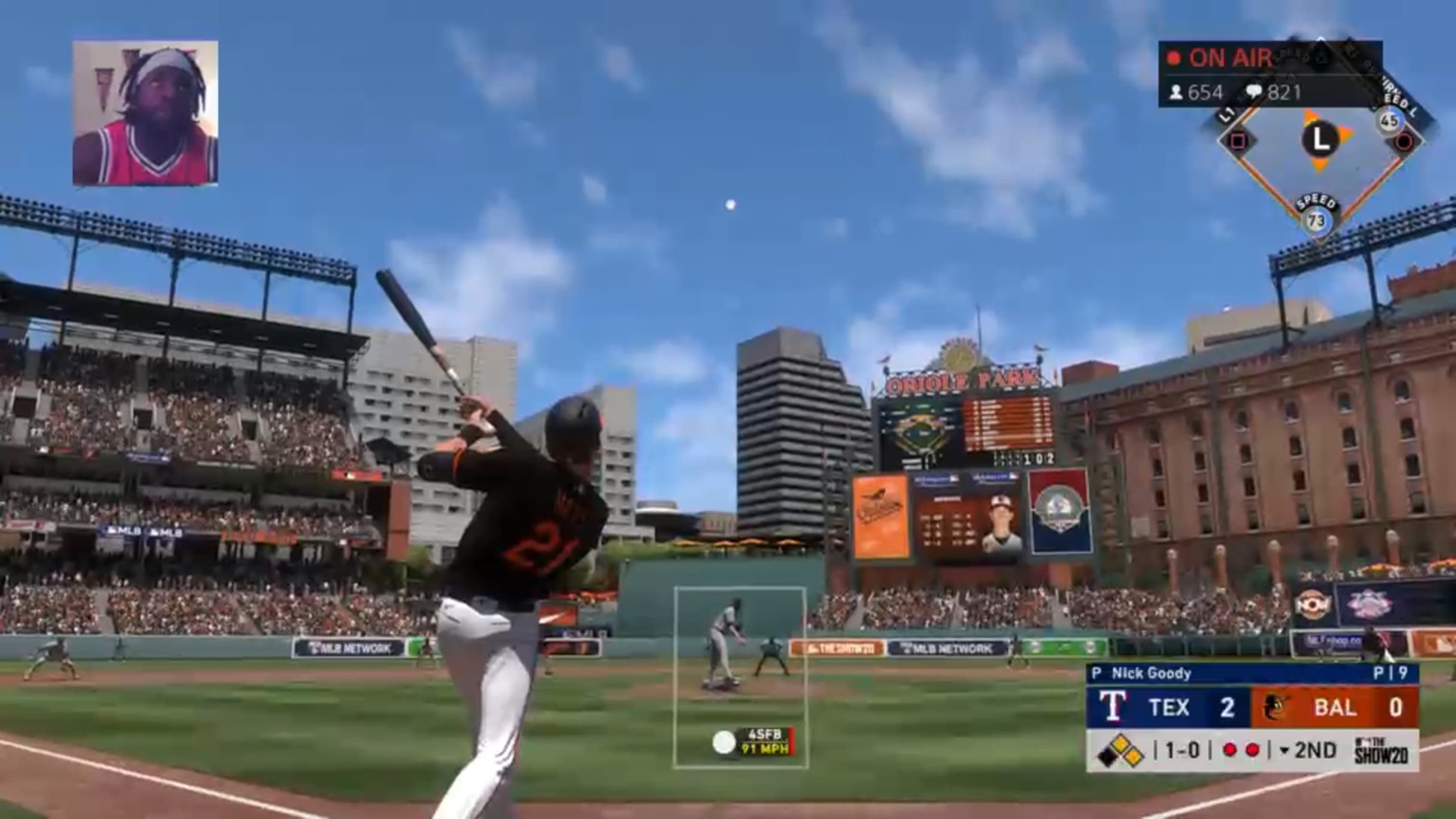 Dwight Smith Jr. routs Niko Goodrum in MLB The Show
