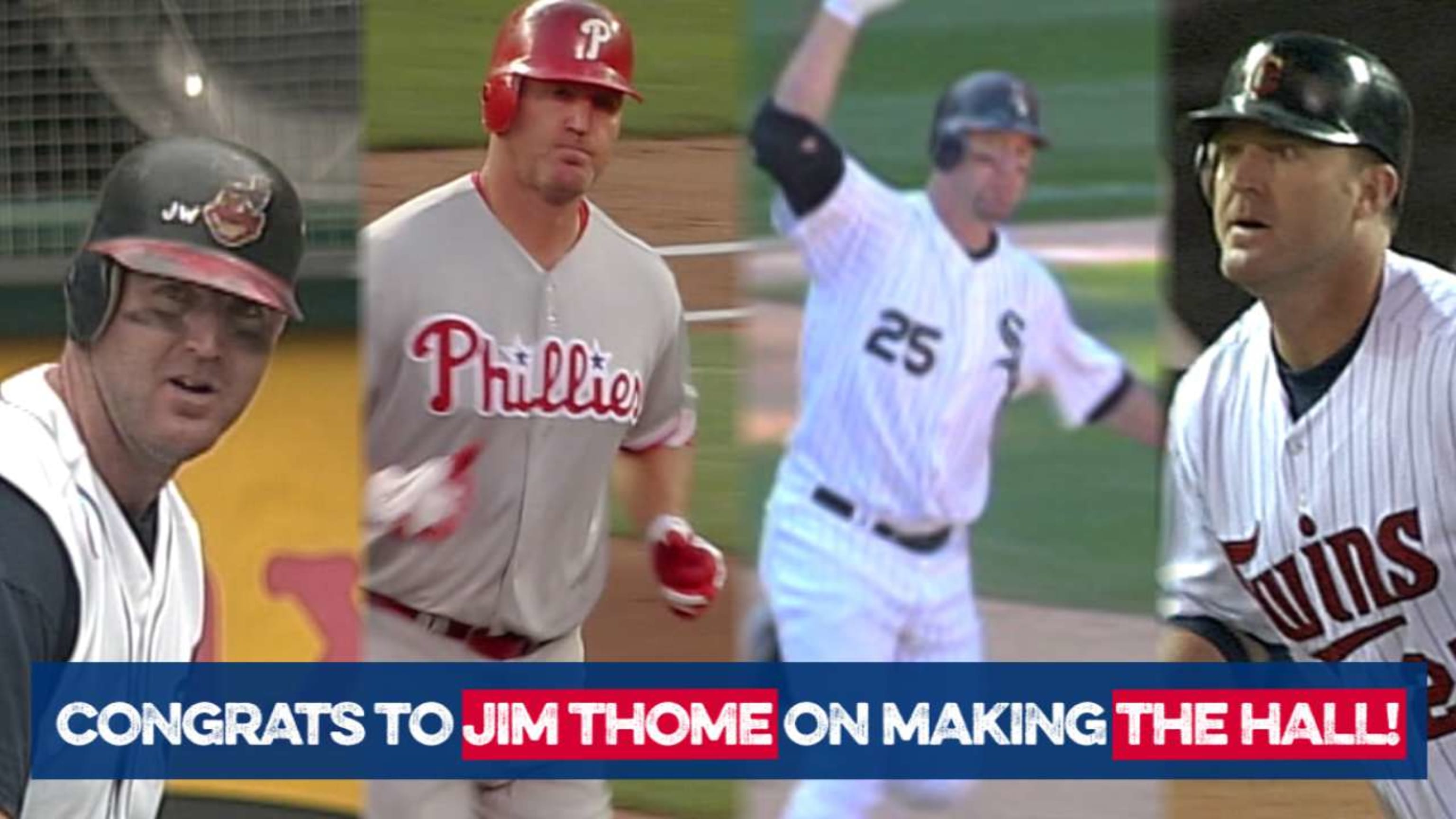 Back where he began: Cleveland Indians obtain Jim Thome from Twins for  player to be named 