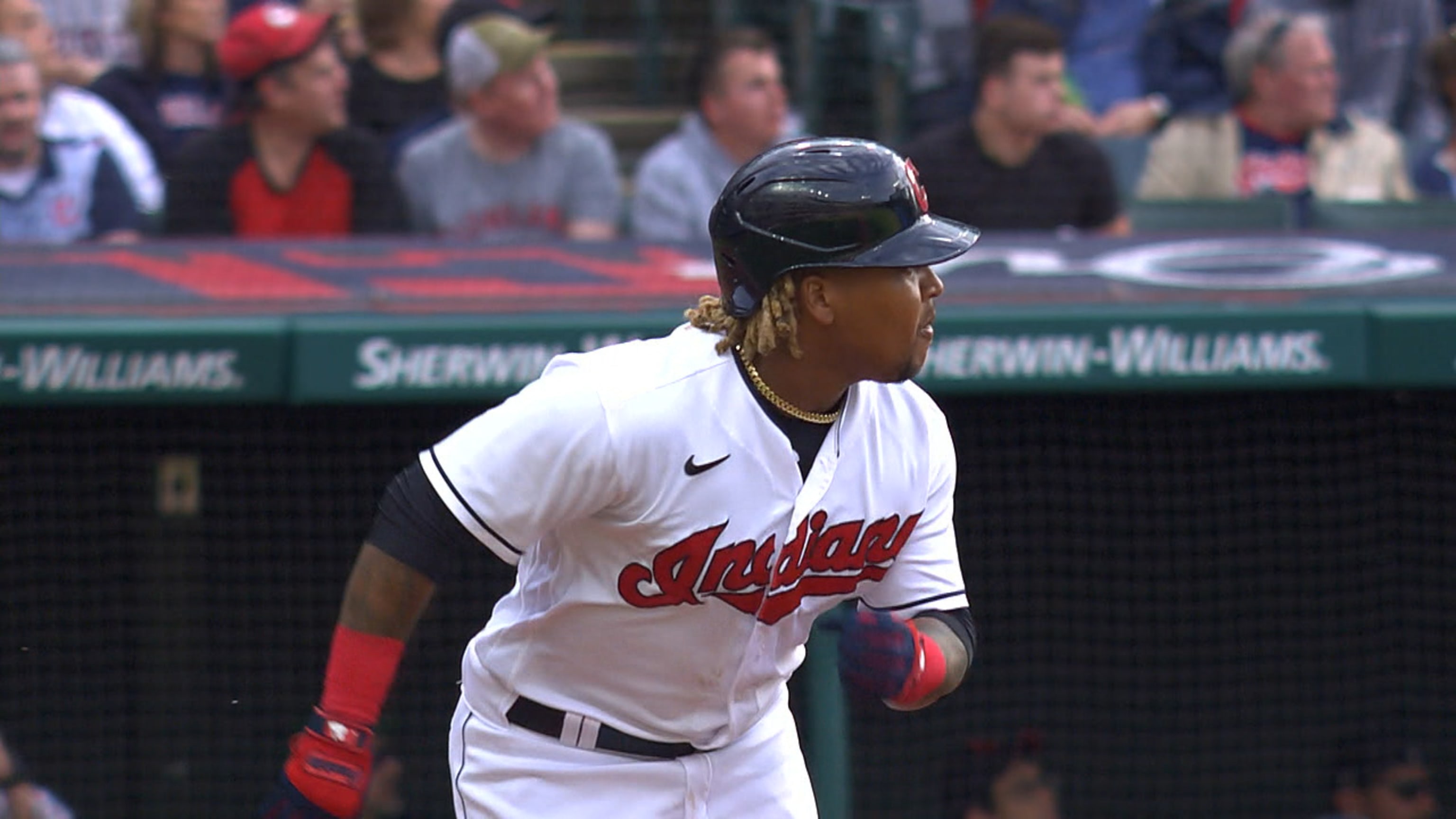 Jonrón solitario de José Ramírez