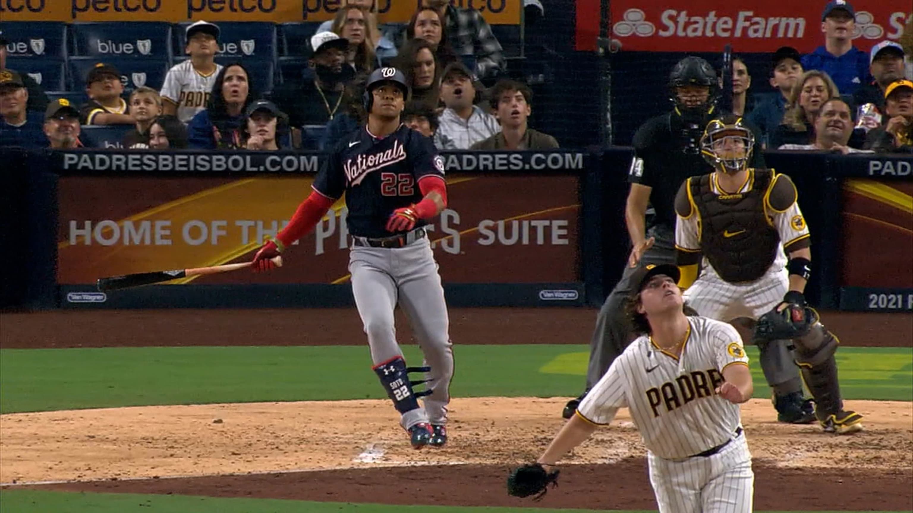 Juan Soto pega su 10mo jonrón 