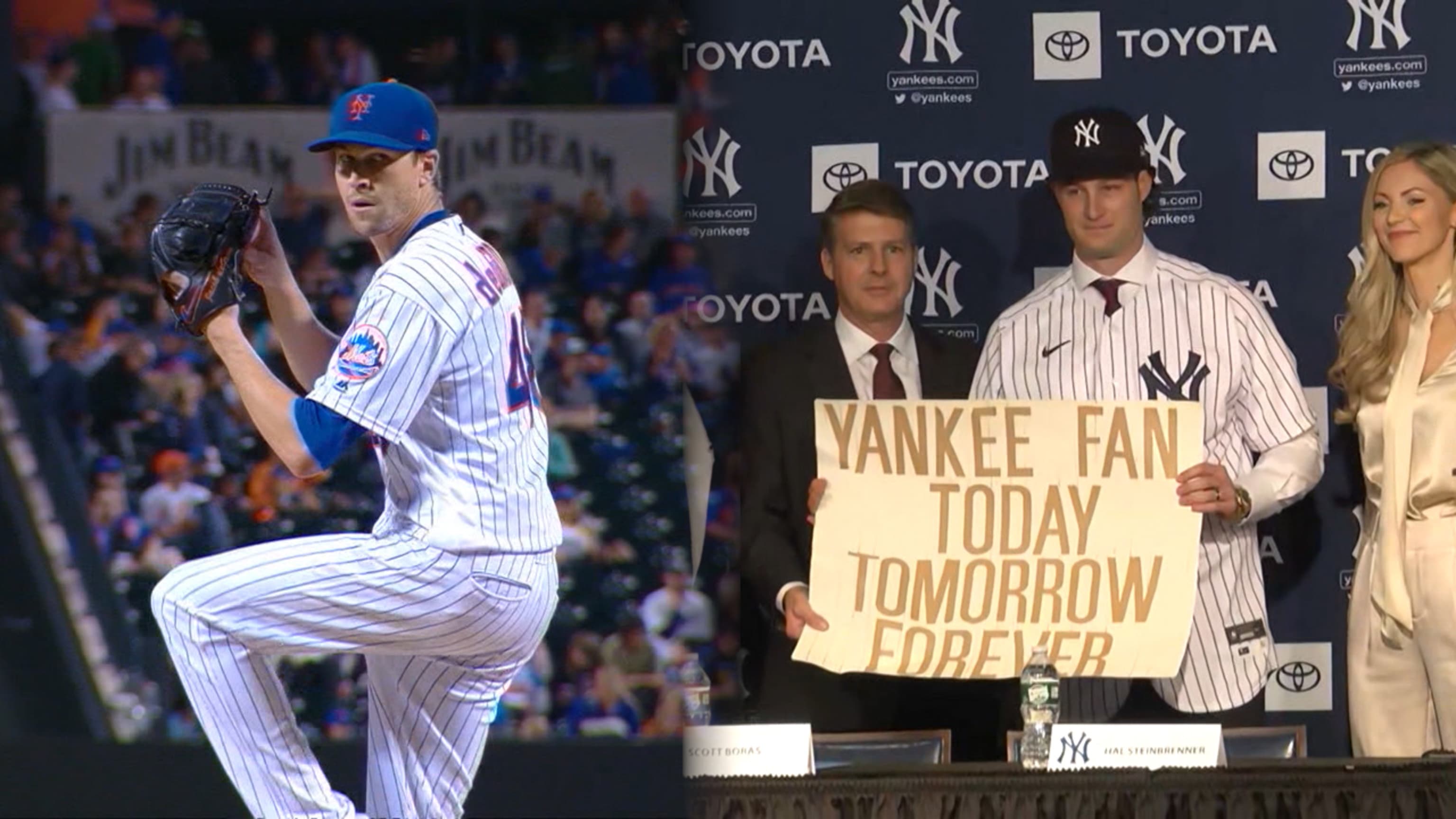 Top 100 on deGrom, Cole