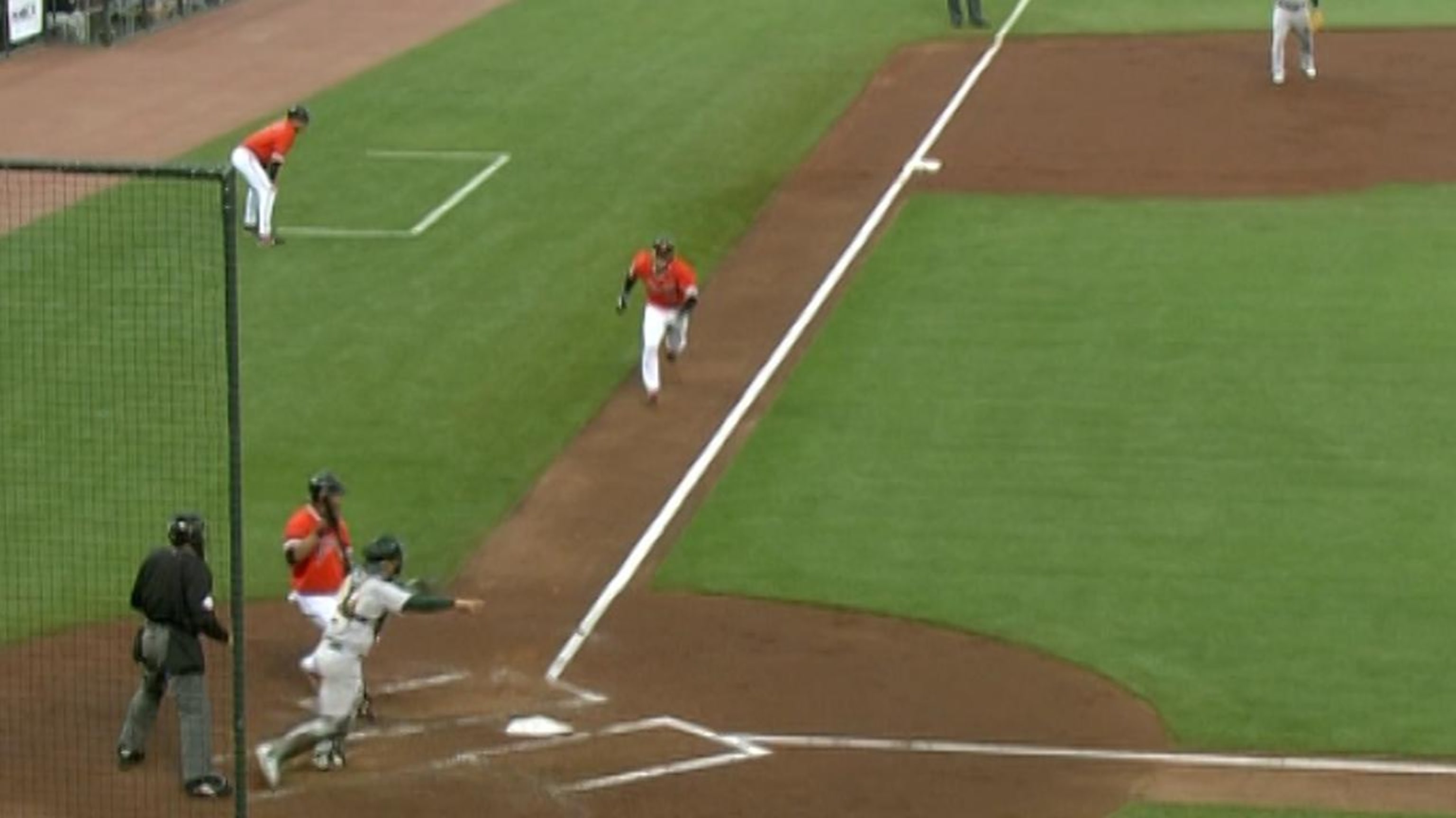 Vizquel se estafa el plato con S.F.