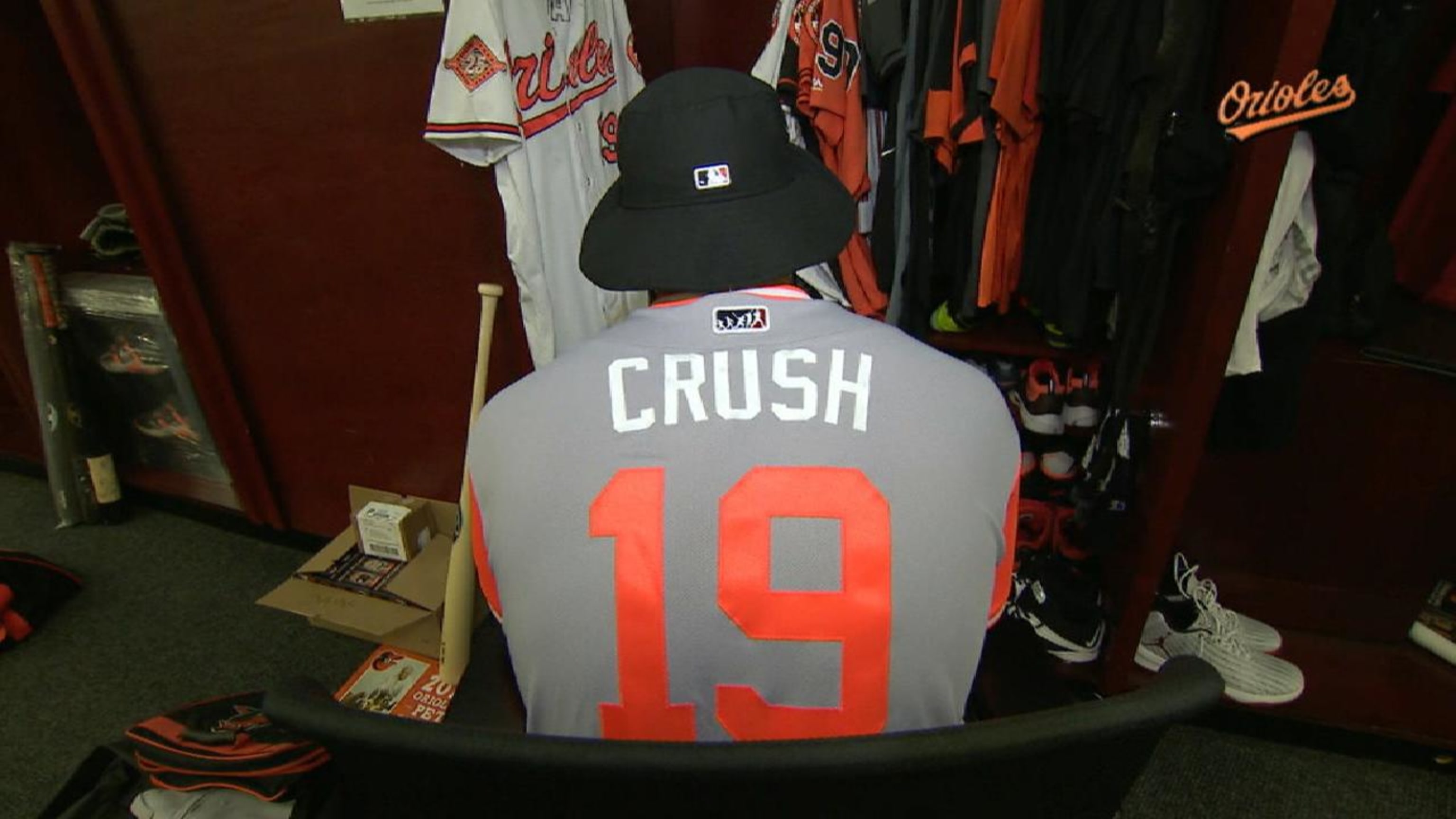 Chris Davis - Orange Alternate Jersey: Game-Used