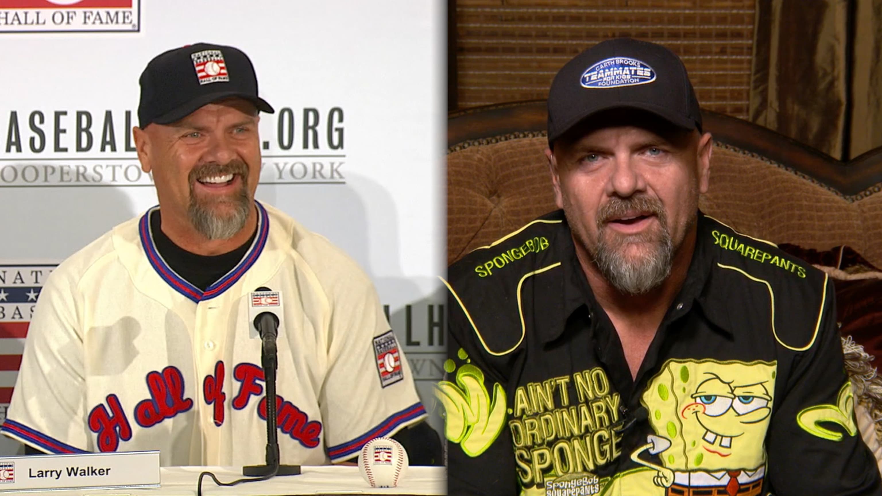 Sportsnet on X: Larry Walker's SpongeBob shirt is in the