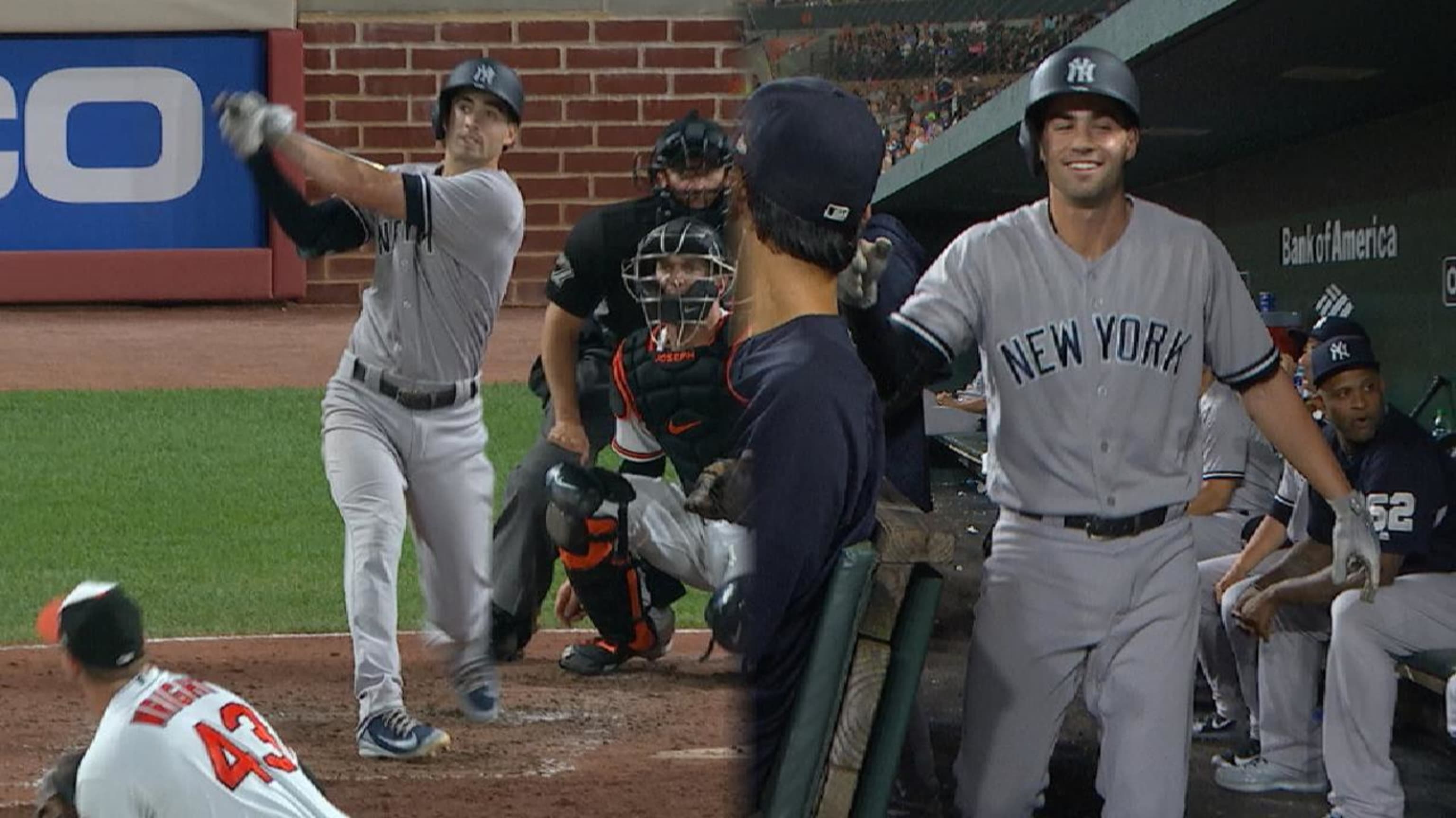 Watch: New York Yankees' Greg Bird hits grand slam vs. Toronto