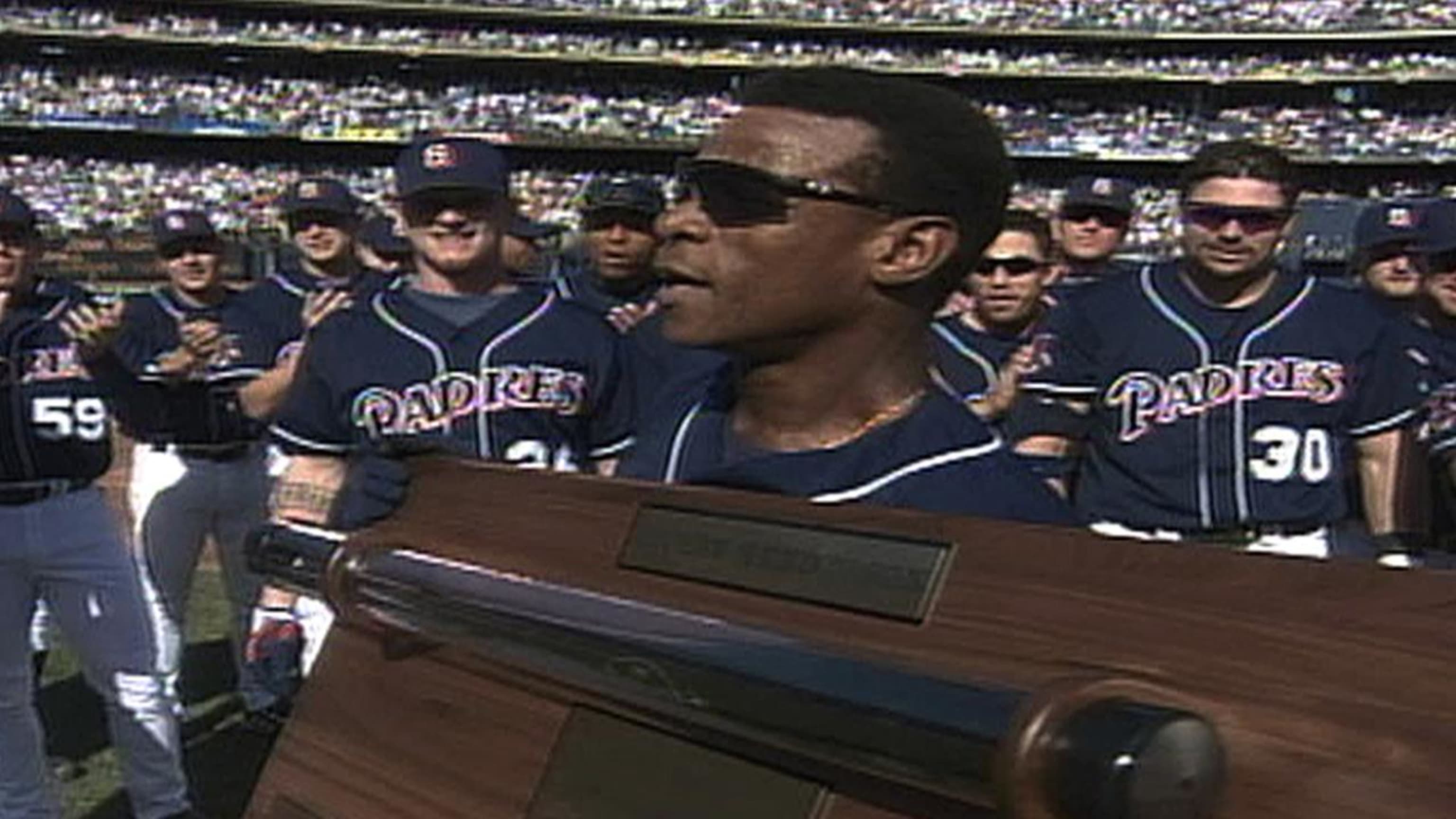 Tony Gwynn's 3,000th career hit with Padres