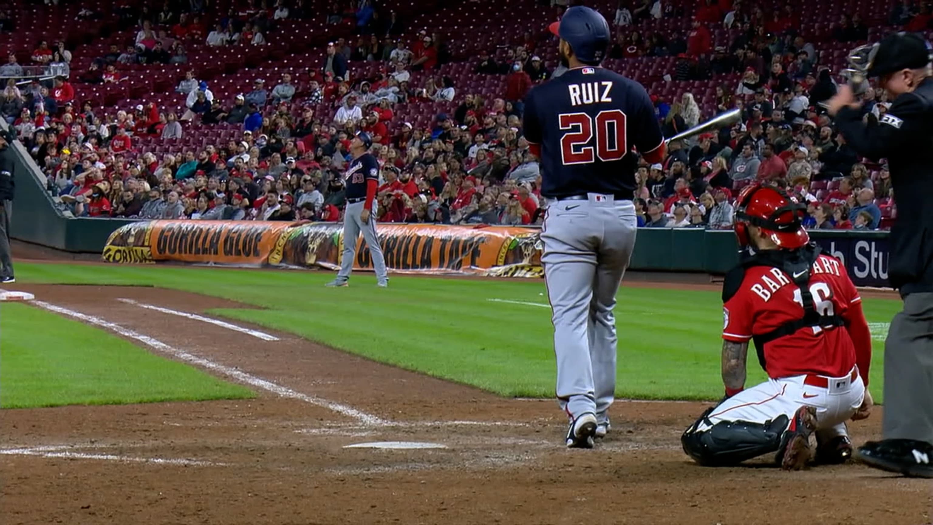 Keibert Ruiz suena HR solitario 