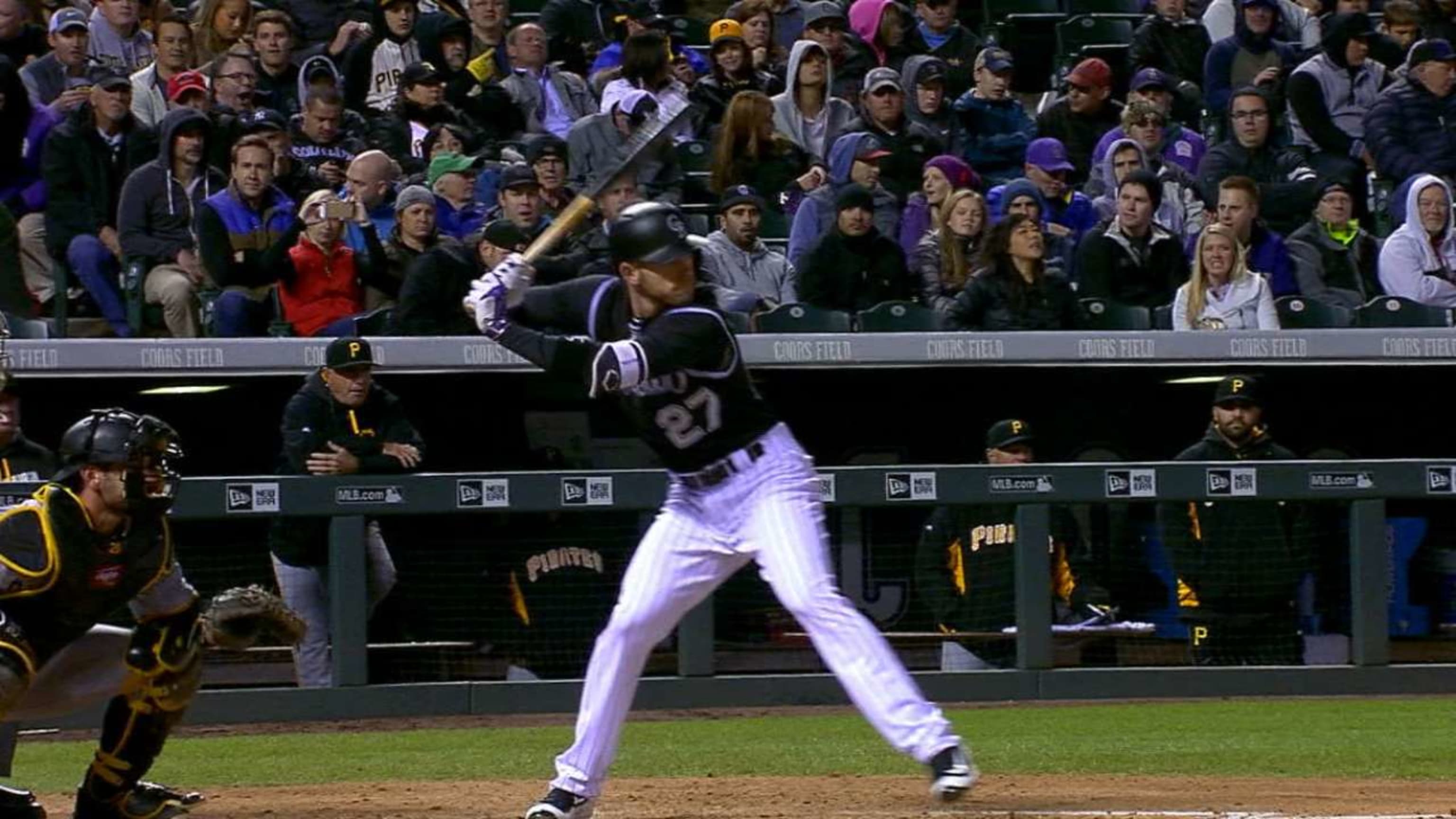 Trevor Story, Colorado Rockies Rookie, Hits Record Home Run 