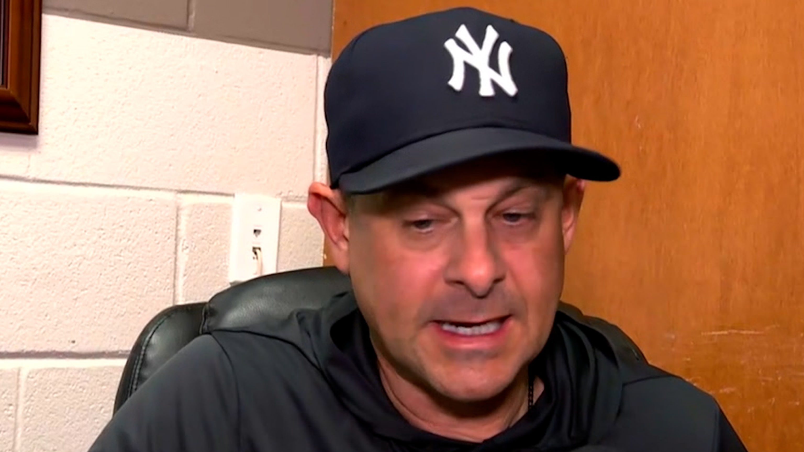 Luis Severino out for season, Aaron Boone confirms. He responded