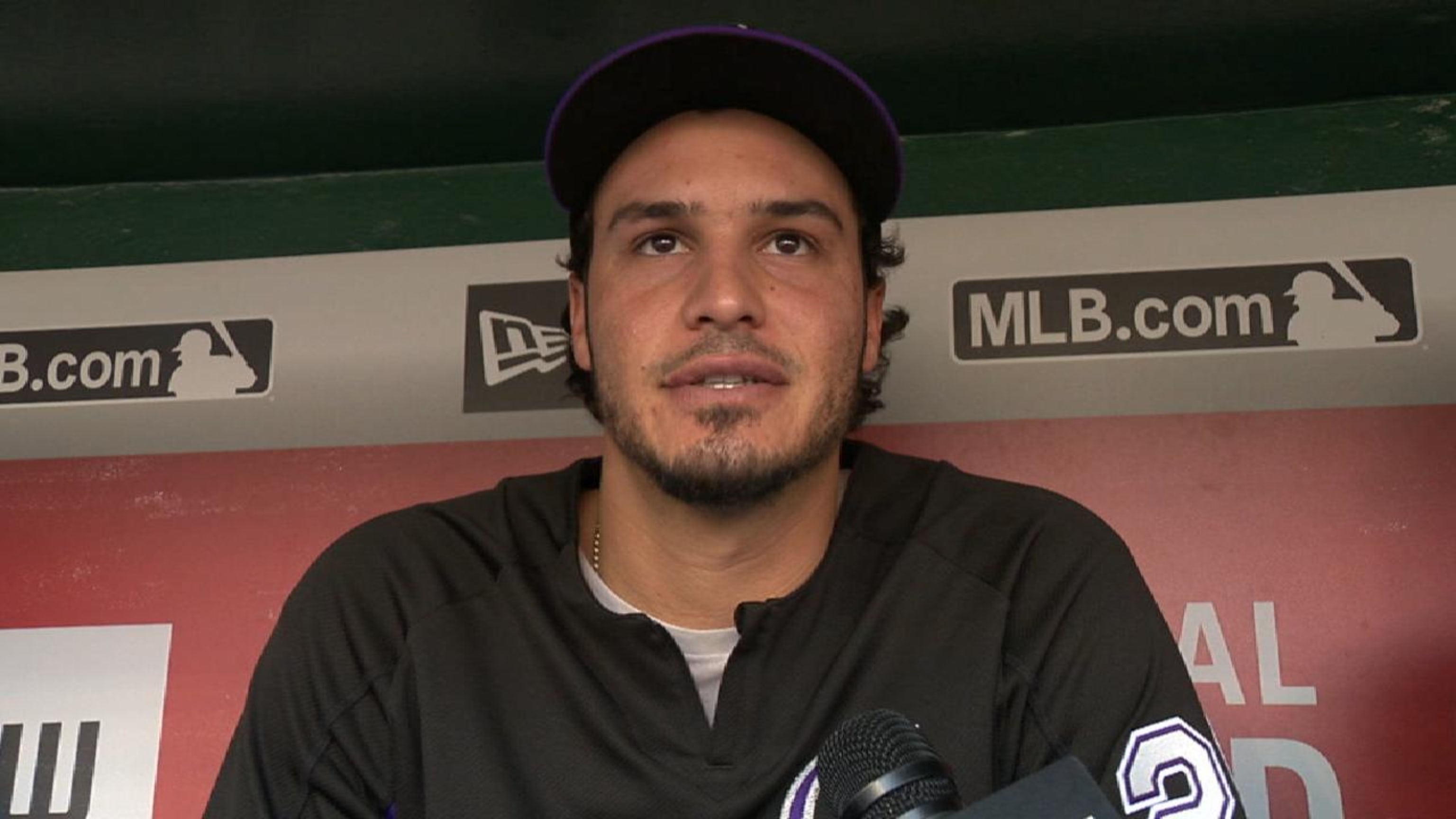 MLB on X: Nolan Arenado takes a visit to the Green Monster. https