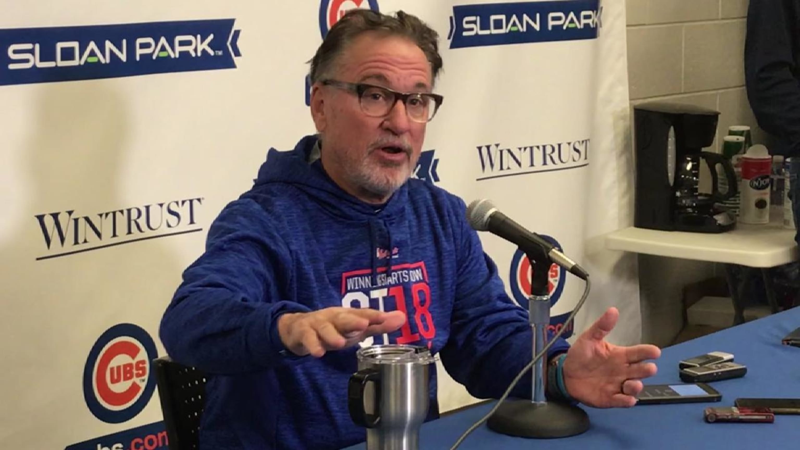 Maddon on Darvish's 'pen session