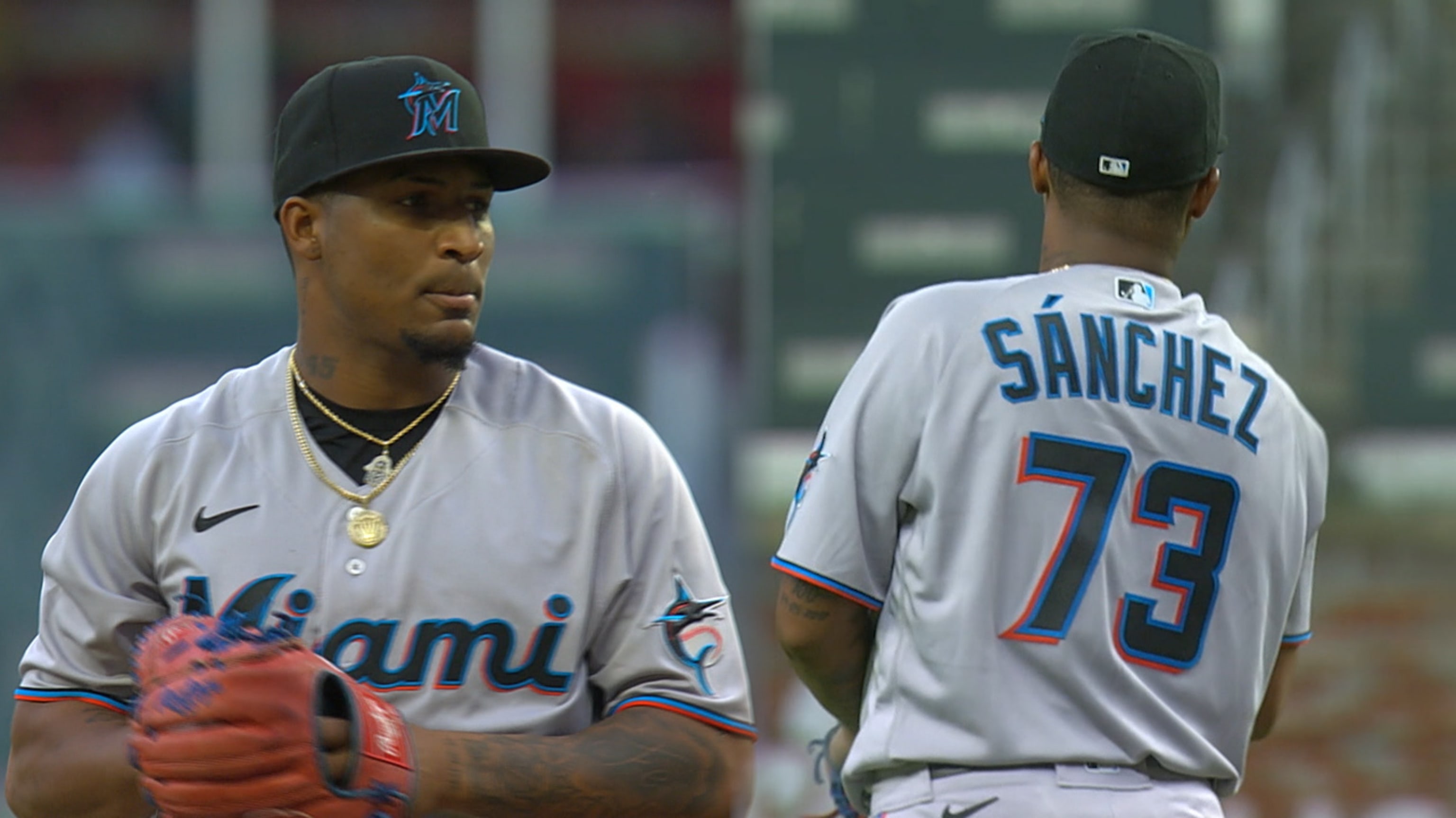 After nearly three years, Miami Marlins' Sixto Sanchez pitched in a live  game
