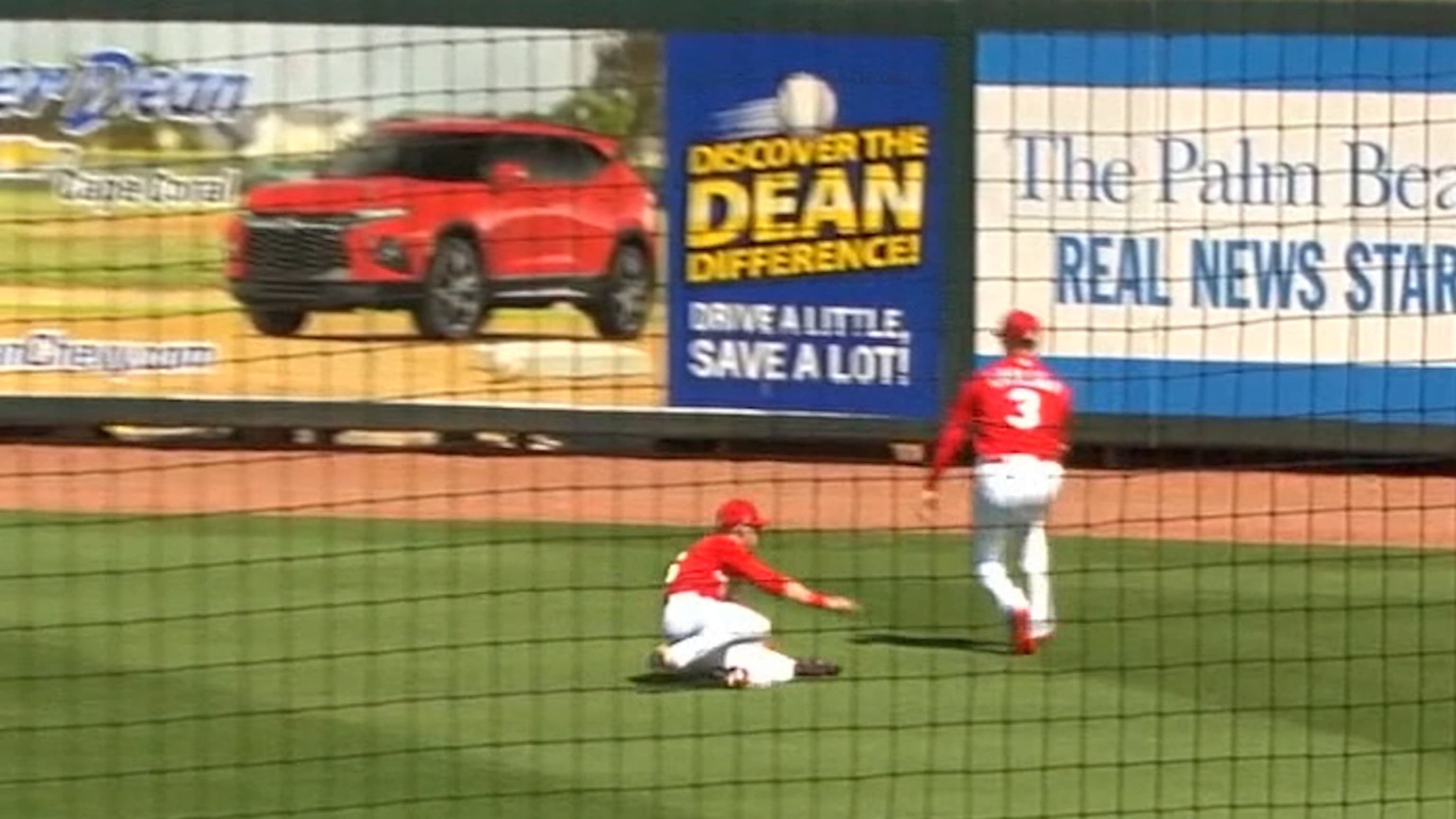 Lane Thomas' sliding defense