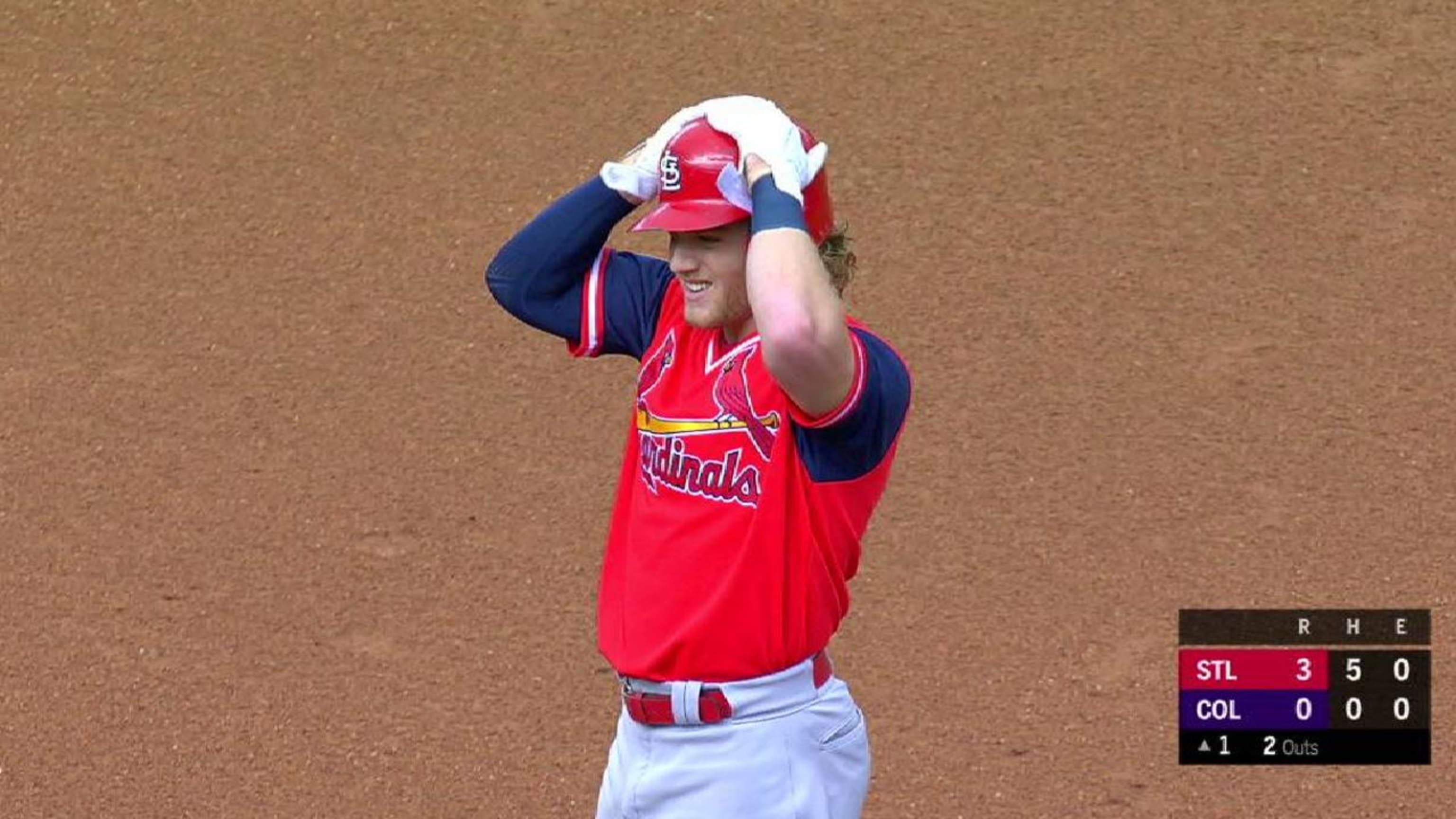 Bader's RBI double
